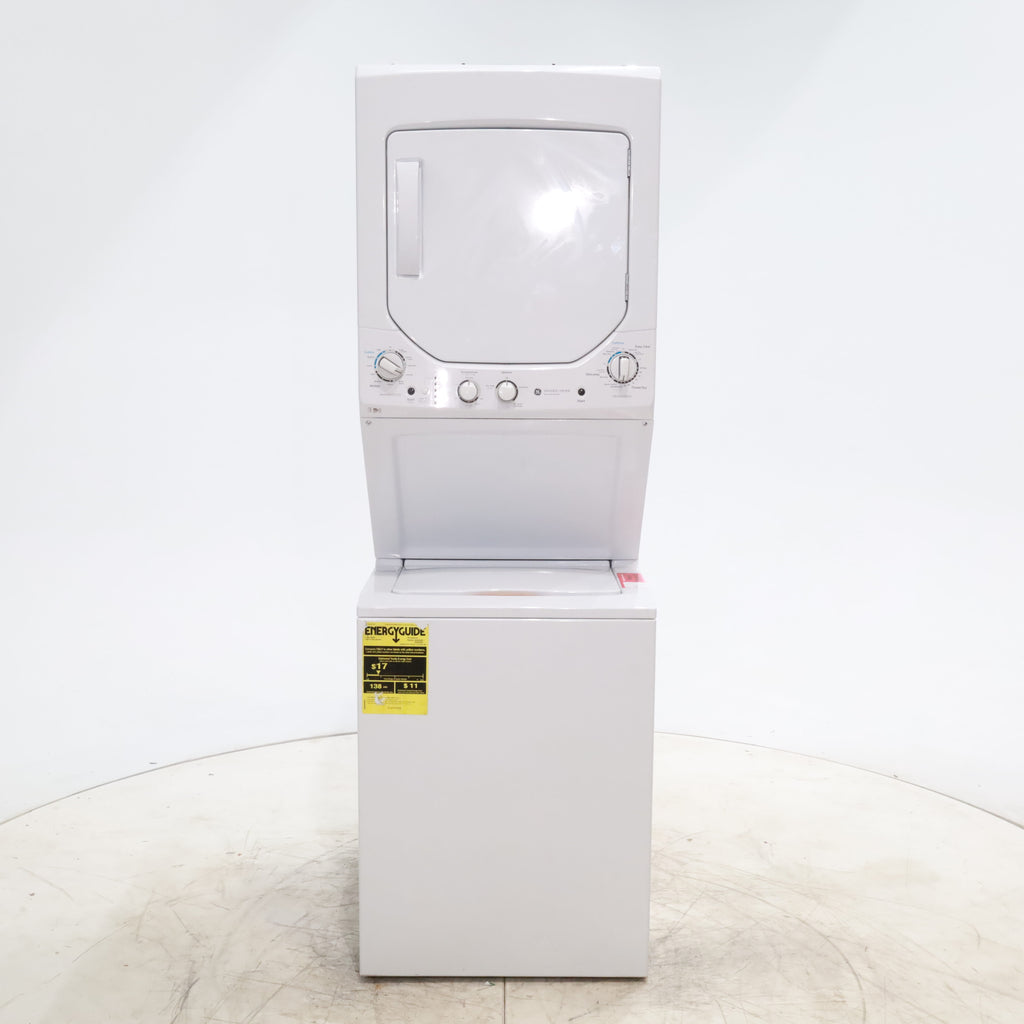 Pictures of 24 in. Wide GE Spacemaker Laundry Center with 2.3 cu. ft. Capacity Top Load Washing Machine and 4.4 cu. ft. Electric Dryer - Certified Refurbished - Neu Appliance Outlet - Discount Appliance Outlet in Austin, Tx