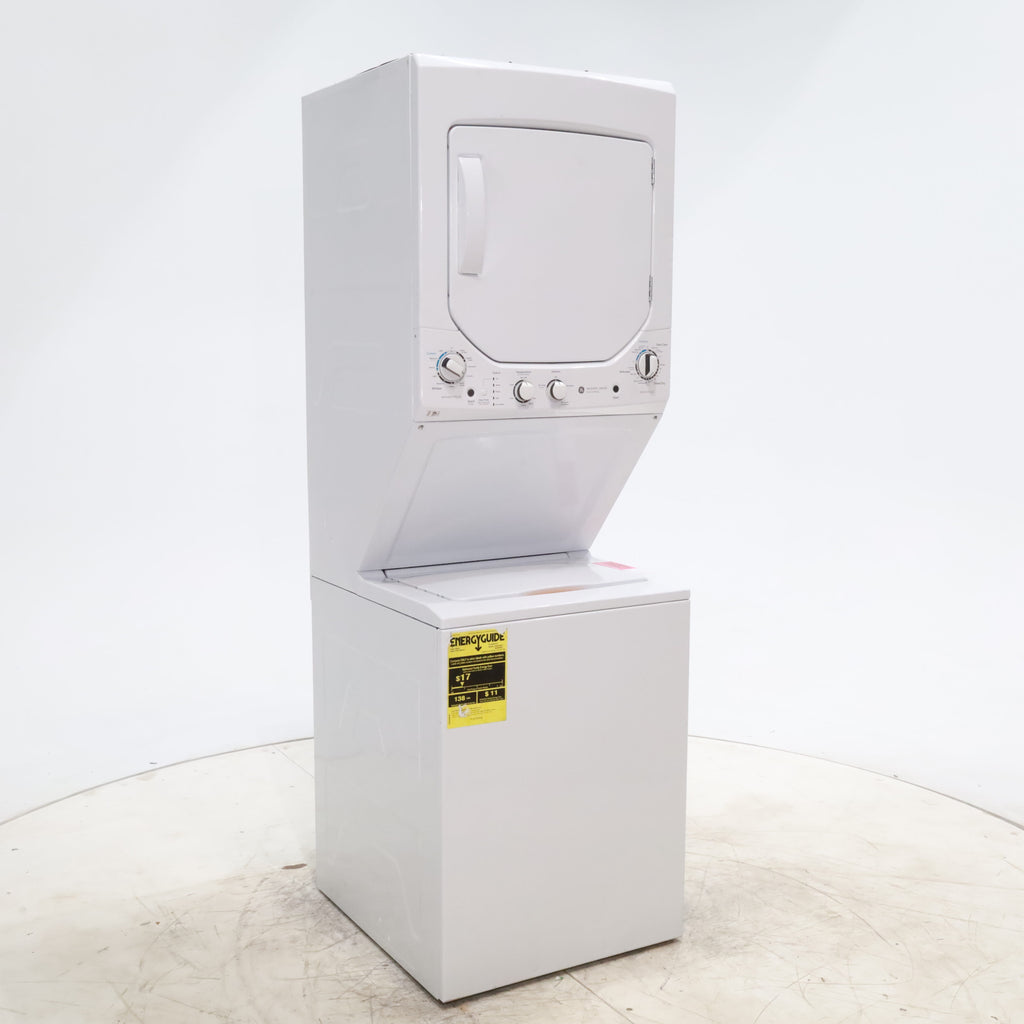 Pictures of 24 in. Wide GE Spacemaker Laundry Center with 2.3 cu. ft. Capacity Top Load Washing Machine and 4.4 cu. ft. Electric Dryer - Certified Refurbished - Neu Appliance Outlet - Discount Appliance Outlet in Austin, Tx