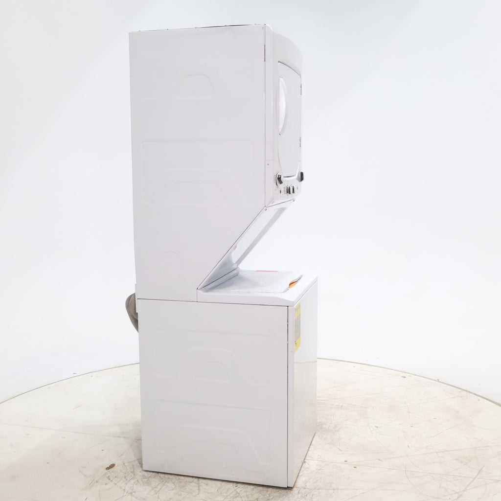 Pictures of 24 in. Wide GE Spacemaker Laundry Center with 2.3 cu. ft. Capacity Top Load Washing Machine and 4.4 cu. ft. Electric Dryer - Certified Refurbished - Neu Appliance Outlet - Discount Appliance Outlet in Austin, Tx