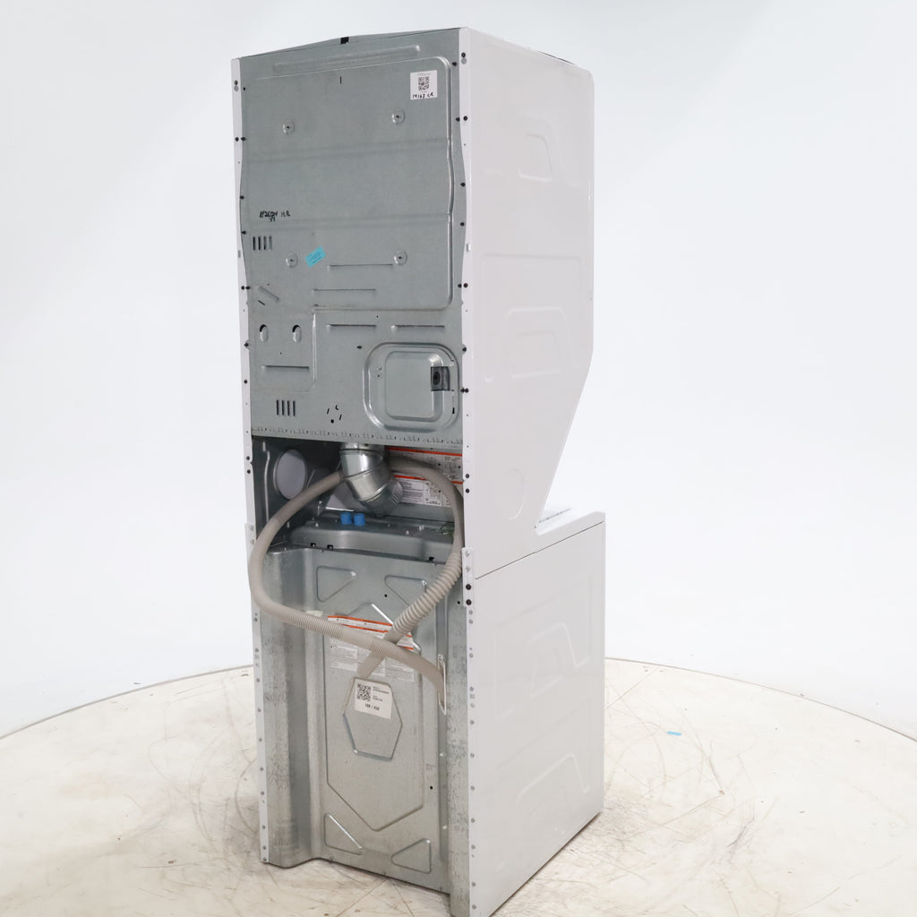 Pictures of 24 in. Wide GE Spacemaker Laundry Center with 2.3 cu. ft. Capacity Top Load Washing Machine and 4.4 cu. ft. Electric Dryer - Certified Refurbished - Neu Appliance Outlet - Discount Appliance Outlet in Austin, Tx