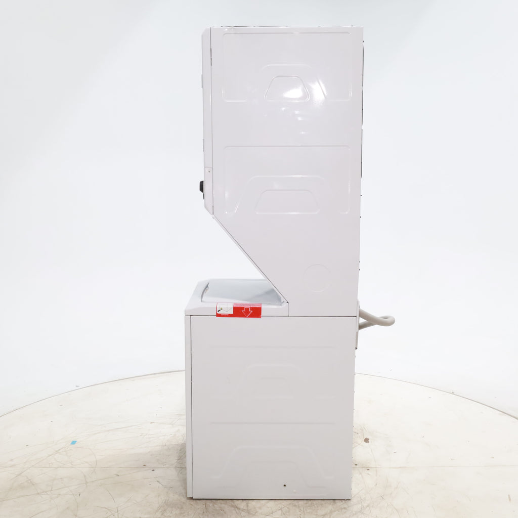 Pictures of 24 in. Wide GE Spacemaker Laundry Center with 2.3 cu. ft. Capacity Top Load Washing Machine and 4.4 cu. ft. Electric Dryer - Certified Refurbished - Neu Appliance Outlet - Discount Appliance Outlet in Austin, Tx