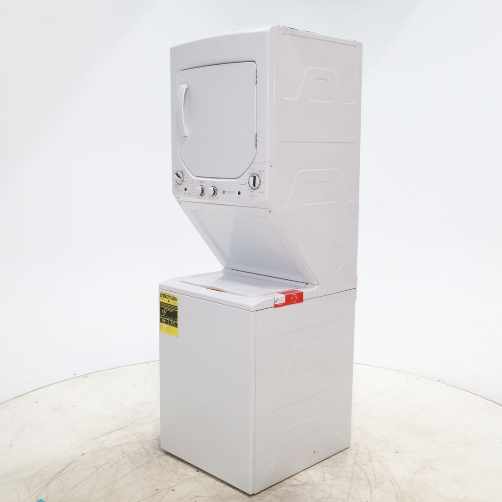 Pictures of 24 in. Wide GE Spacemaker Laundry Center with 2.3 cu. ft. Capacity Top Load Washing Machine and 4.4 cu. ft. Electric Dryer - Certified Refurbished - Neu Appliance Outlet - Discount Appliance Outlet in Austin, Tx