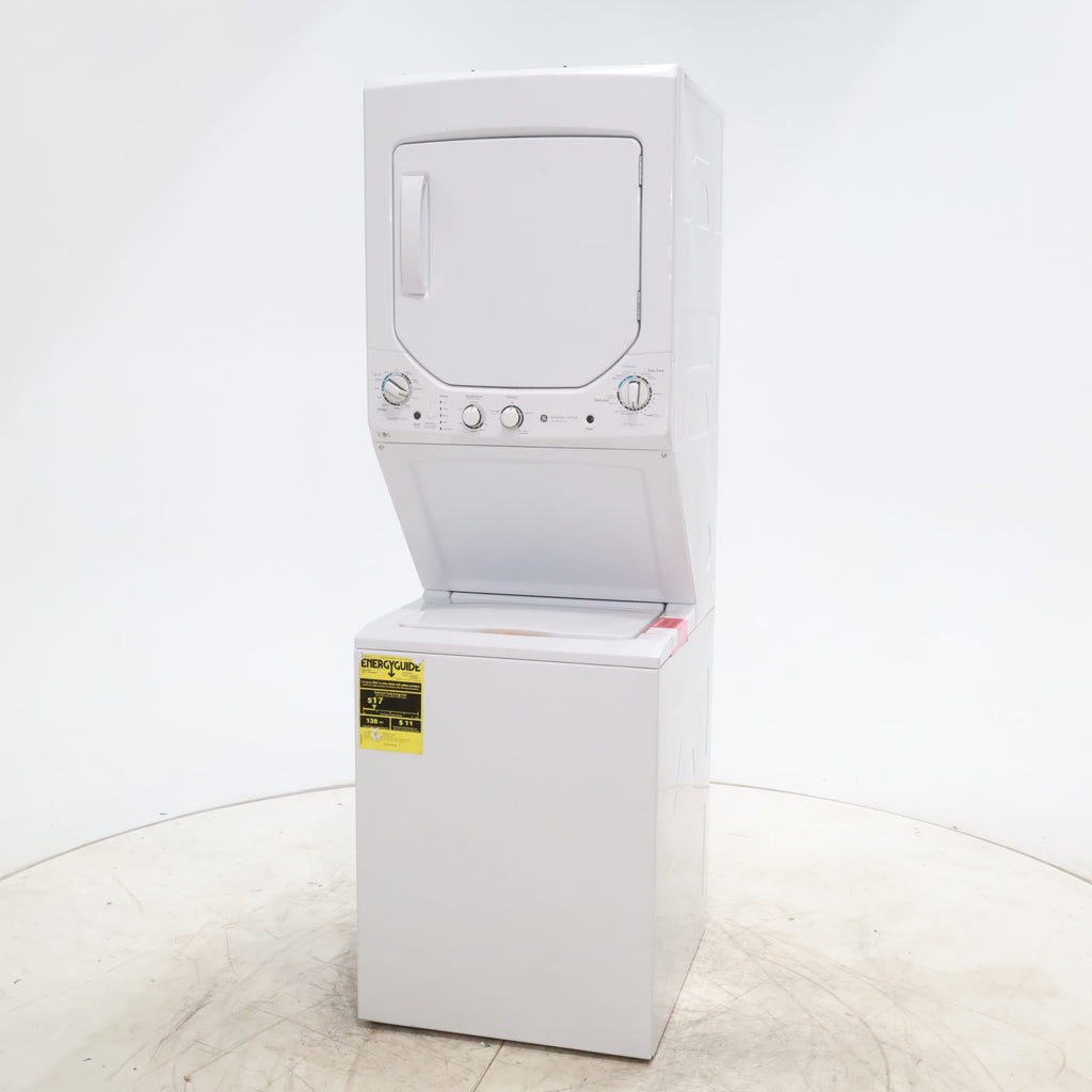 Pictures of 24 in. Wide GE Spacemaker Laundry Center with 2.3 cu. ft. Capacity Top Load Washing Machine and 4.4 cu. ft. Electric Dryer - Certified Refurbished - Neu Appliance Outlet - Discount Appliance Outlet in Austin, Tx