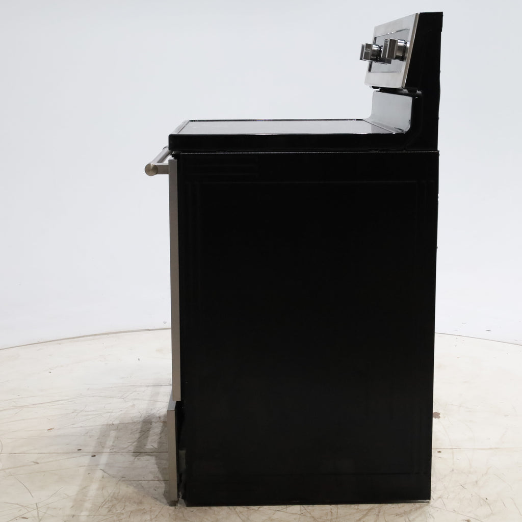 Pictures of Fingerprint-Resistant Stainless Steel Maytag 6.4 cu. ft. Freestanding 5 Heating Elements Smooth Cooktop Electric Range with Convection - Certified Refurbished - Neu Appliance Outlet - Discount Appliance Outlet in Austin, Tx