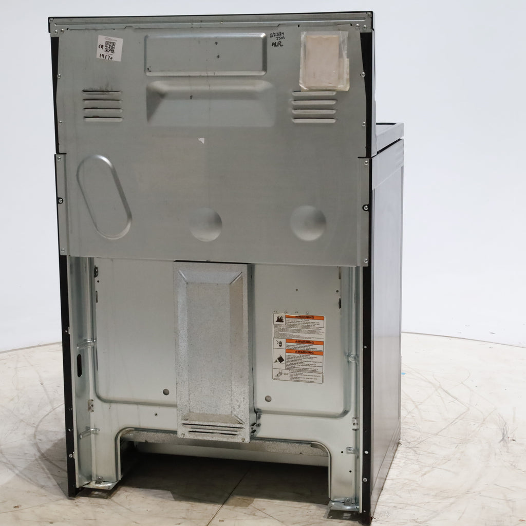 Pictures of Fingerprint-Resistant Stainless Steel Maytag 6.4 cu. ft. Freestanding 5 Heating Elements Smooth Cooktop Electric Range with Convection - Certified Refurbished - Neu Appliance Outlet - Discount Appliance Outlet in Austin, Tx