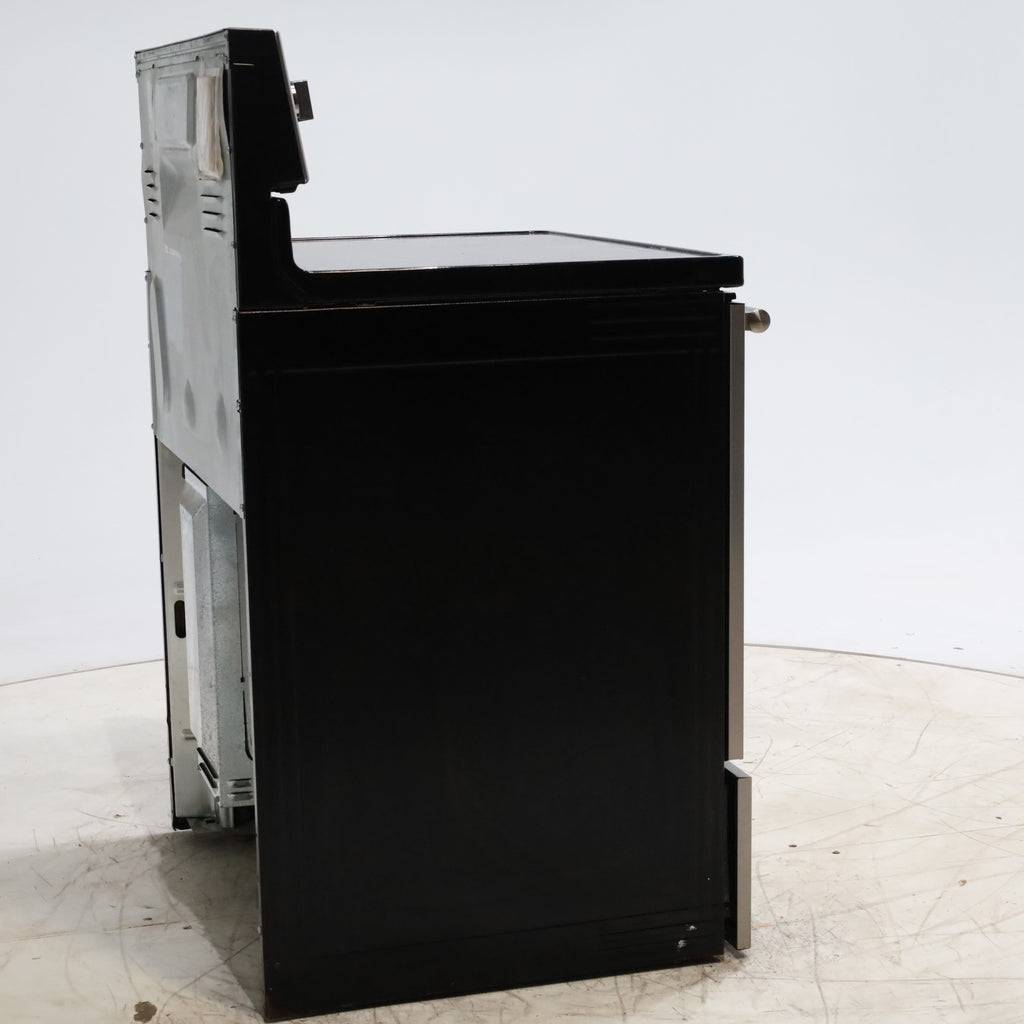 Pictures of Fingerprint-Resistant Stainless Steel Maytag 6.4 cu. ft. Freestanding 5 Heating Elements Smooth Cooktop Electric Range with Convection - Certified Refurbished - Neu Appliance Outlet - Discount Appliance Outlet in Austin, Tx