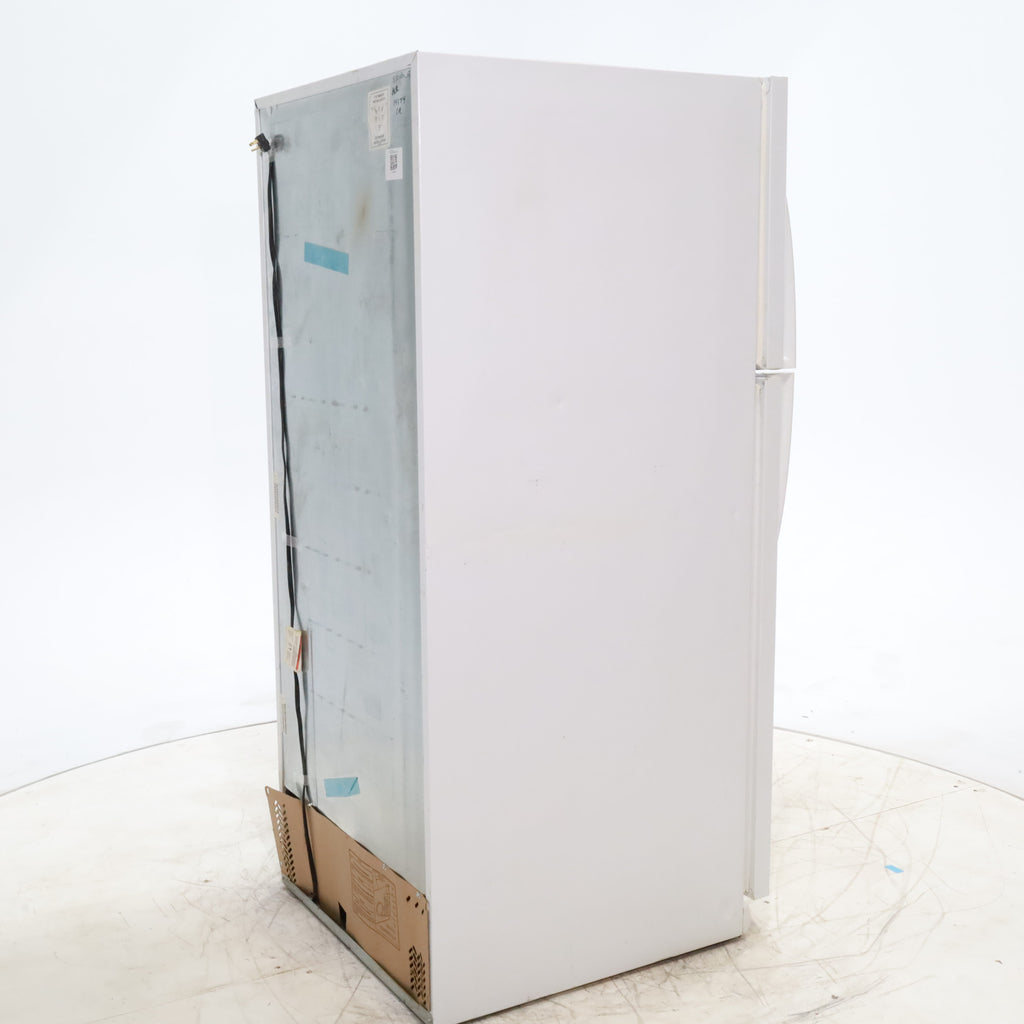 Pictures of 30 in. Wide White Frigidaire 20.4 cu. ft. Top Freezer Refrigerator with Reversible Doors - Certified Refurbished - Neu Appliance Outlet - Discount Appliance Outlet in Austin, Tx