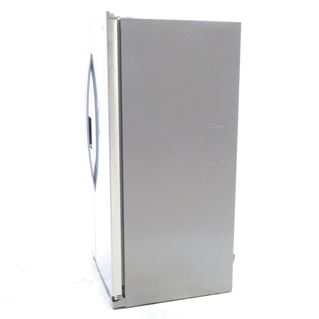 Pictures of 33 in. Wide Fingerprint-Resistant Stainless Steel Whirlpool 21.4 cu. ft. Side by Side Refrigerator with In Door Ice and Water Dispenser - Certified Refurbished - Neu Appliance Outlet - Discount Appliance Outlet in Austin, Tx