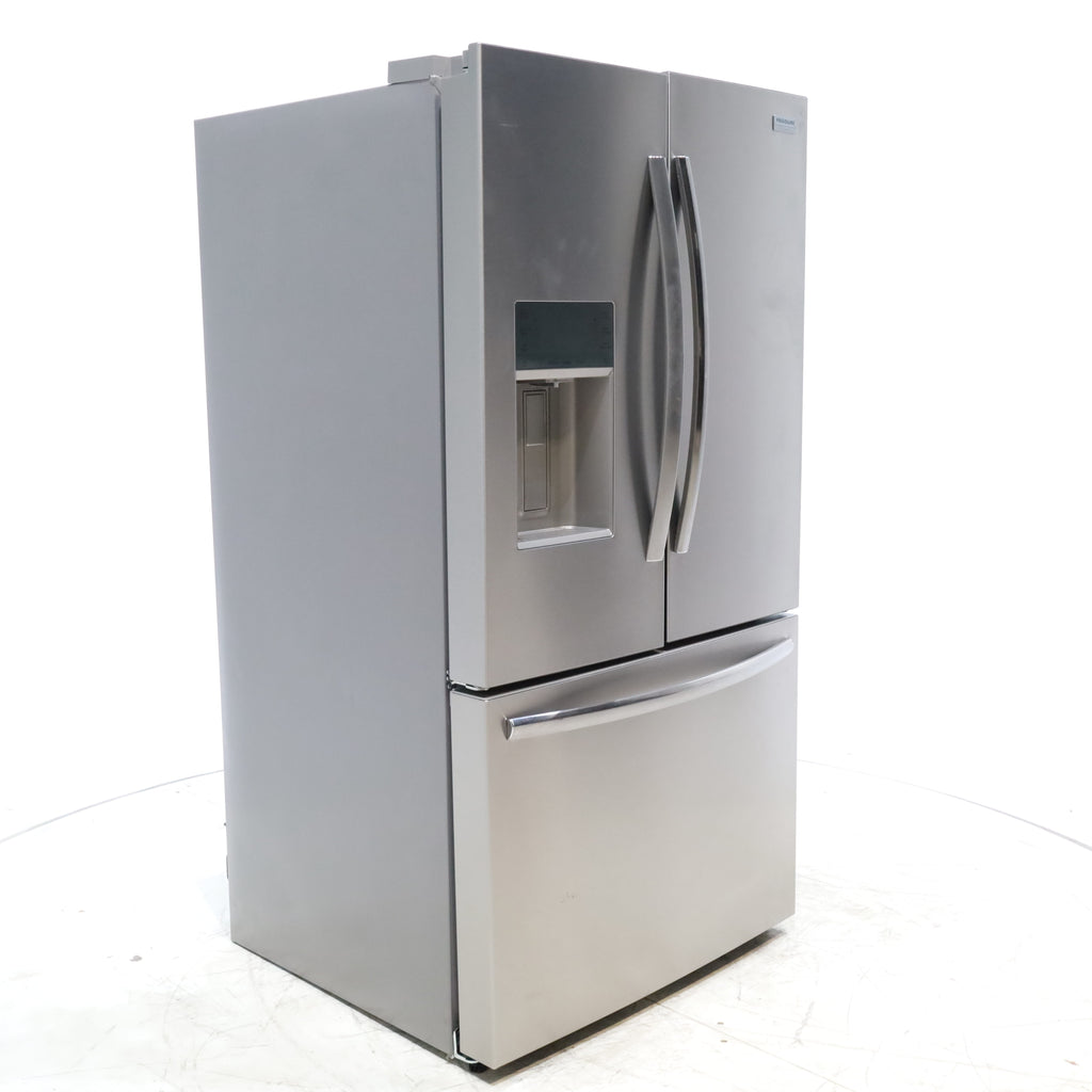 Pictures of Smudge-Proof Stainless Steel ENERGY STAR Frigidaire Gallery 27.8 cu. ft. 3 Door French Door Refrigerator with Dual Ice Maker- Scratch & Dent - Minor - Neu Appliance Outlet - Discount Appliance Outlet in Austin, Tx