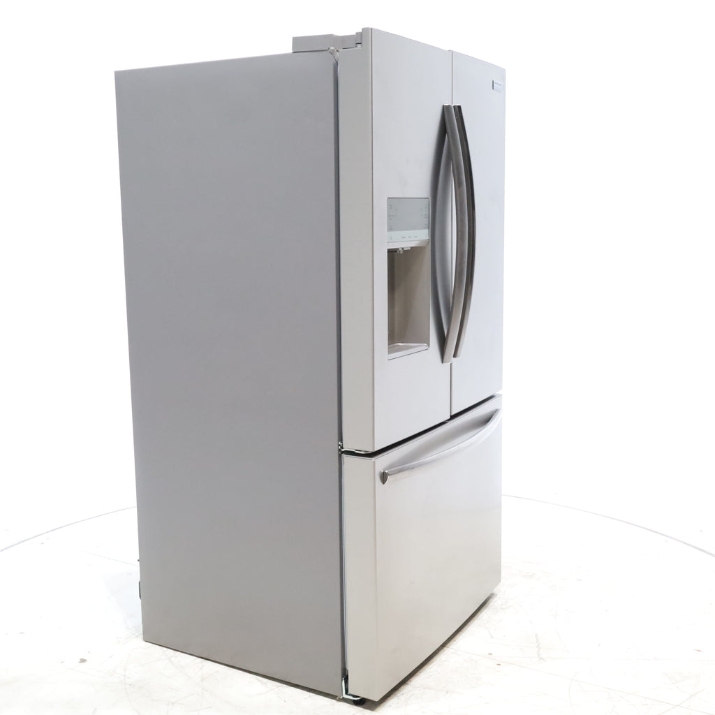 Pictures of Smudge-Proof Stainless Steel ENERGY STAR Frigidaire Gallery 27.8 cu. ft. 3 Door French Door Refrigerator with Dual Ice Maker- Scratch & Dent - Minor - Neu Appliance Outlet - Discount Appliance Outlet in Austin, Tx