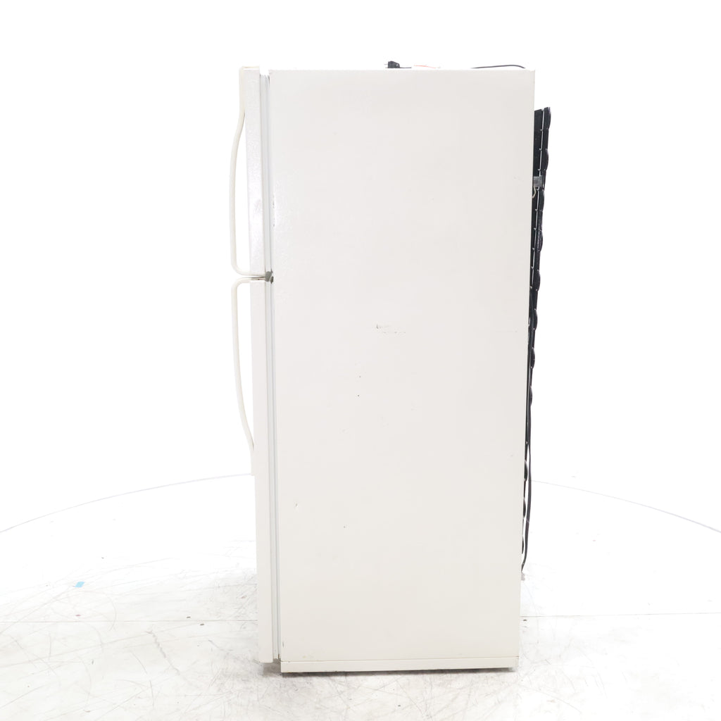 Pictures of 28" Wide Biscuit (Off White) 14.4 cu ft Whirlpool Top and Bottom Refrigerator with Up-Front Temperature Control Knobs - Certified Refurbished - Neu Appliance Outlet - Discount Appliance Outlet in Austin, Tx