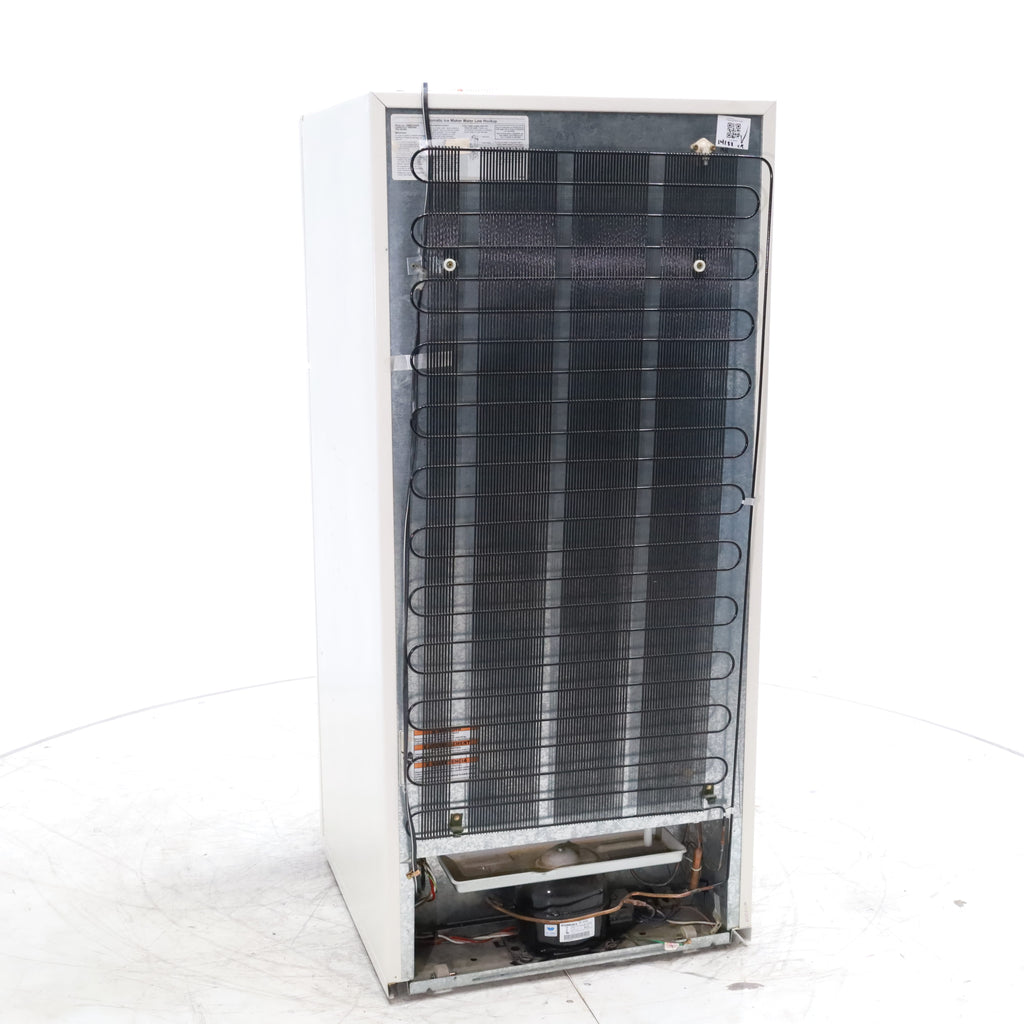 Pictures of 28" Wide Biscuit (Off White) 14.4 cu ft Whirlpool Top and Bottom Refrigerator with Up-Front Temperature Control Knobs - Certified Refurbished - Neu Appliance Outlet - Discount Appliance Outlet in Austin, Tx