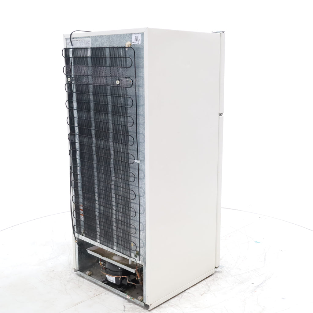 Pictures of 28" Wide Biscuit (Off White) 14.4 cu ft Whirlpool Top and Bottom Refrigerator with Up-Front Temperature Control Knobs - Certified Refurbished - Neu Appliance Outlet - Discount Appliance Outlet in Austin, Tx