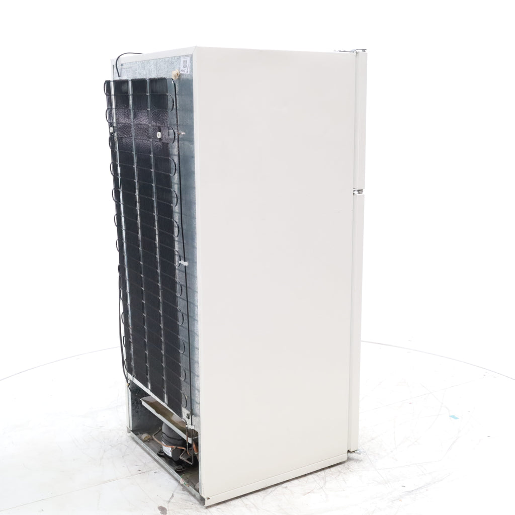 Pictures of 28" Wide Biscuit (Off White) 14.4 cu ft Whirlpool Top and Bottom Refrigerator with Up-Front Temperature Control Knobs - Certified Refurbished - Neu Appliance Outlet - Discount Appliance Outlet in Austin, Tx