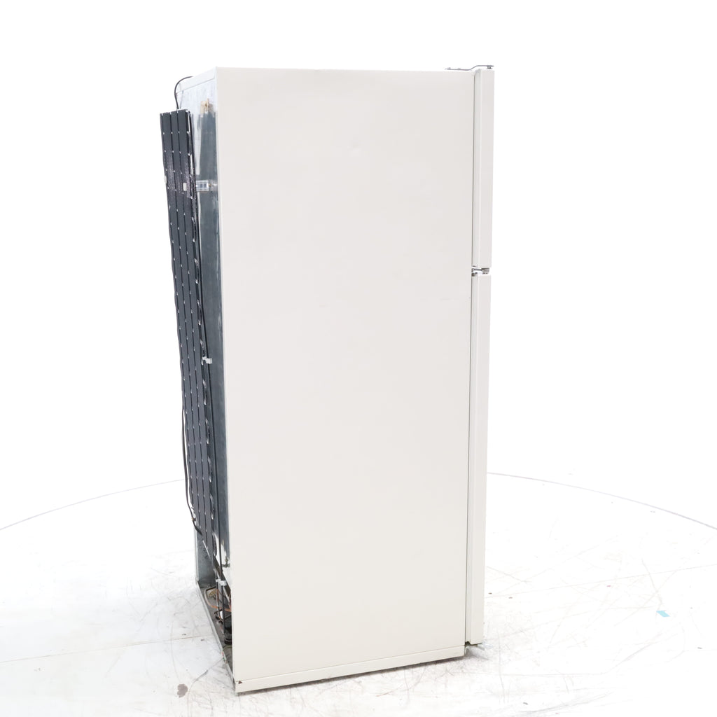 Pictures of 28" Wide Biscuit (Off White) 14.4 cu ft Whirlpool Top and Bottom Refrigerator with Up-Front Temperature Control Knobs - Certified Refurbished - Neu Appliance Outlet - Discount Appliance Outlet in Austin, Tx