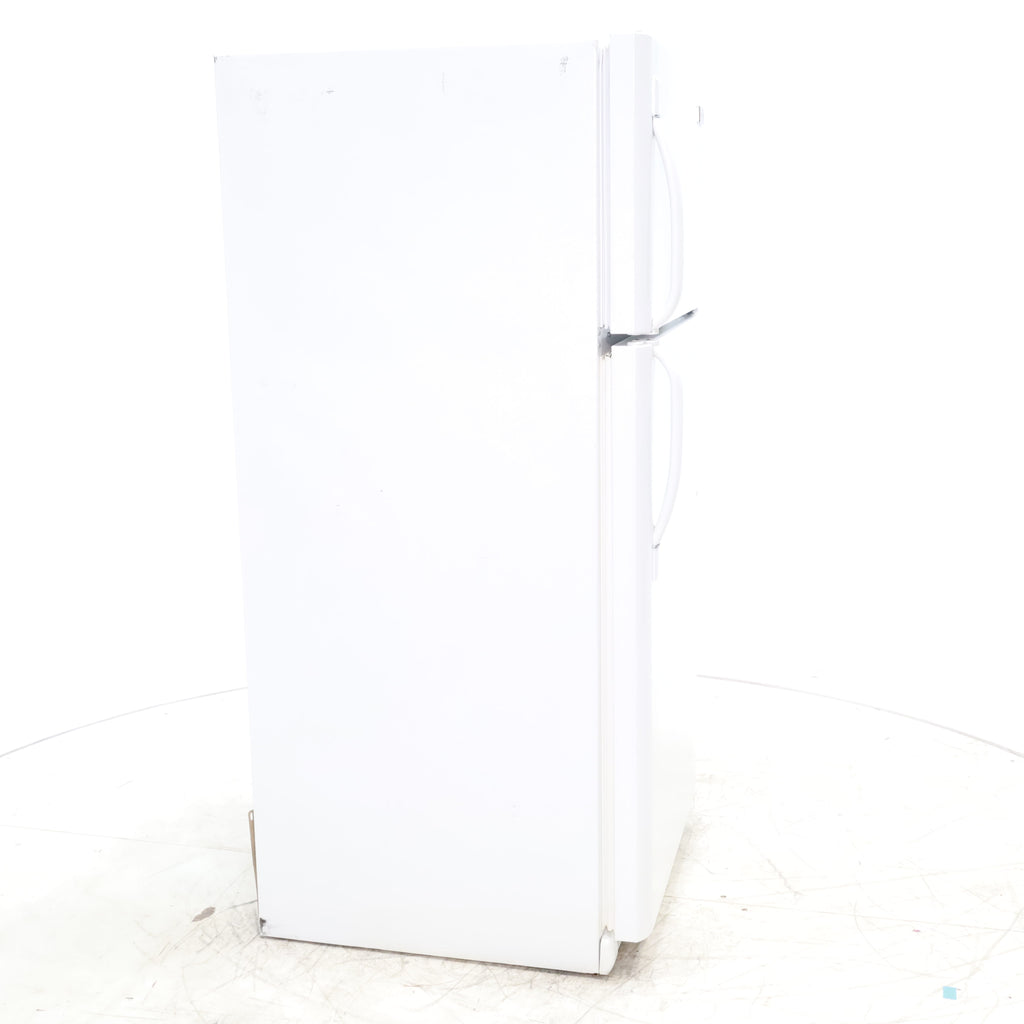 Pictures of 30" Wide Frigidaire White 18 cu ft  Top and Bottom Refrigerator with Adjustable Shelving and Ice Maker - Certified Refurbished - Neu Appliance Outlet - Discount Appliance Outlet in Austin, Tx