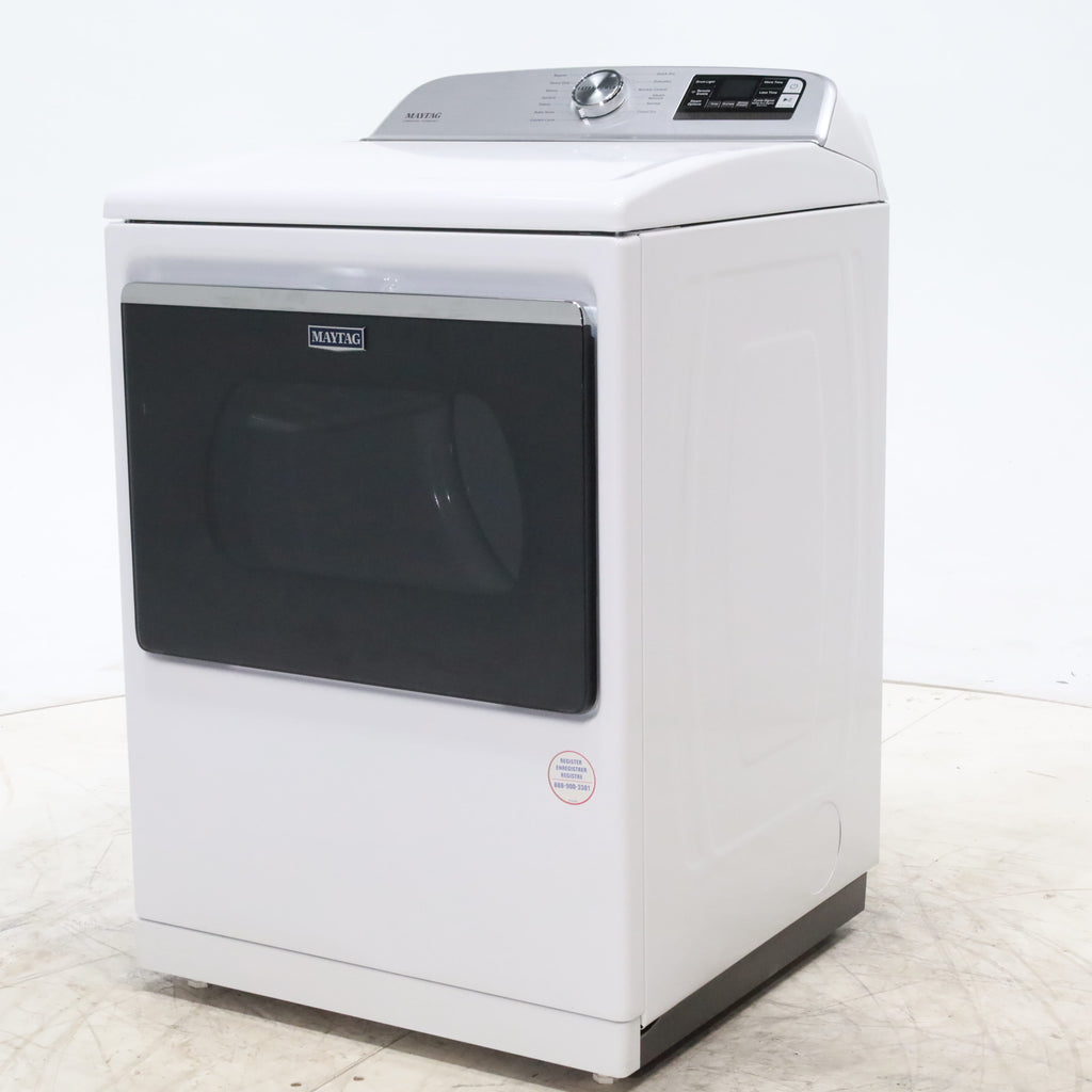 Pictures of ENERGY STAR Maytag Smart Capable 7.4 cu. ft. Electric Steam Dryer with Extra Power Button - Open Box - Neu Appliance Outlet - Discount Appliance Outlet in Austin, Tx