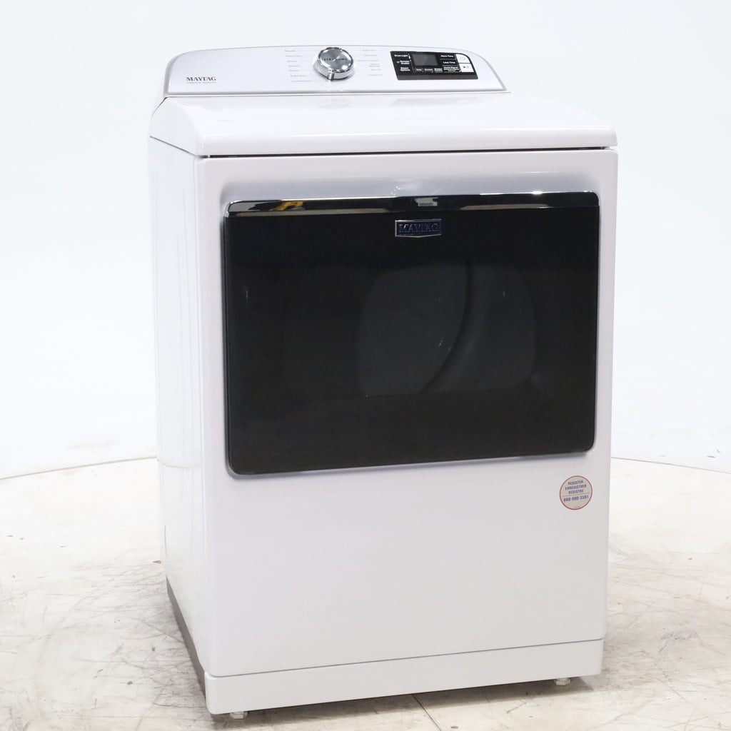 Pictures of ENERGY STAR Maytag Smart Capable 7.4 cu. ft. Electric Steam Dryer with Extra Power Button - Open Box - Neu Appliance Outlet - Discount Appliance Outlet in Austin, Tx