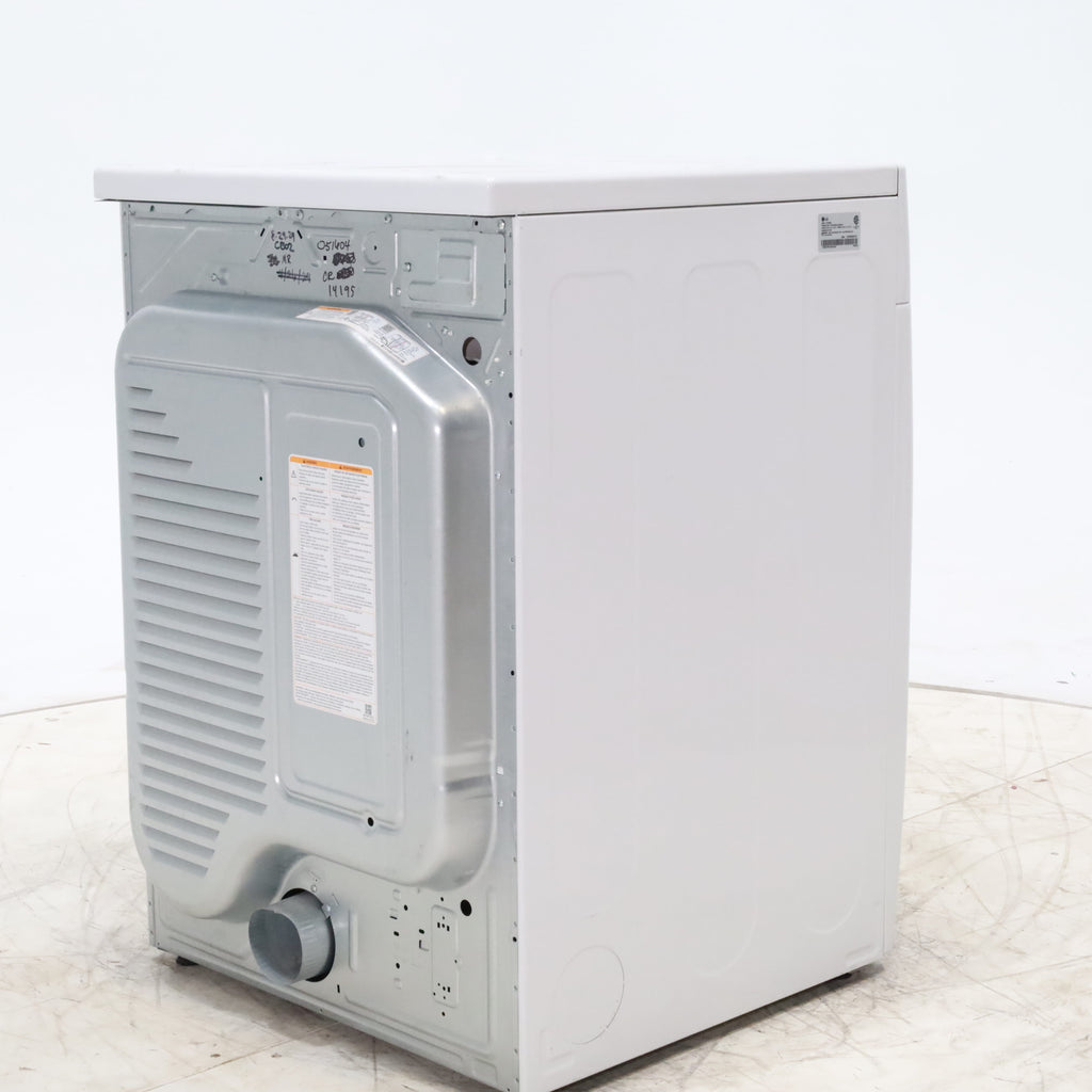 Pictures of ENERGY STAR LG 7.4 cu. ft. Electric Vented Dryer with Sensor Dry and SmartThinQ Technology - Certified Refurbished - Neu Appliance Outlet - Discount Appliance Outlet in Austin, Tx