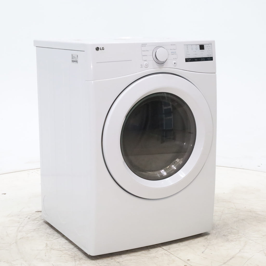 Pictures of ENERGY STAR LG 7.4 cu. ft. Electric Vented Dryer with Sensor Dry and SmartThinQ Technology - Certified Refurbished - Neu Appliance Outlet - Discount Appliance Outlet in Austin, Tx