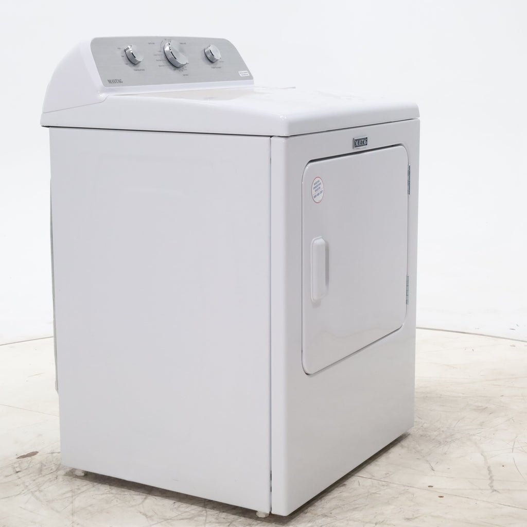 Pictures of Maytag 7.0 cu. ft. Electric Dryer with Reversible Door and Advanced Moisture Sensing- Scratch & Dent - Minor - Neu Appliance Outlet - Discount Appliance Outlet in Austin, Tx