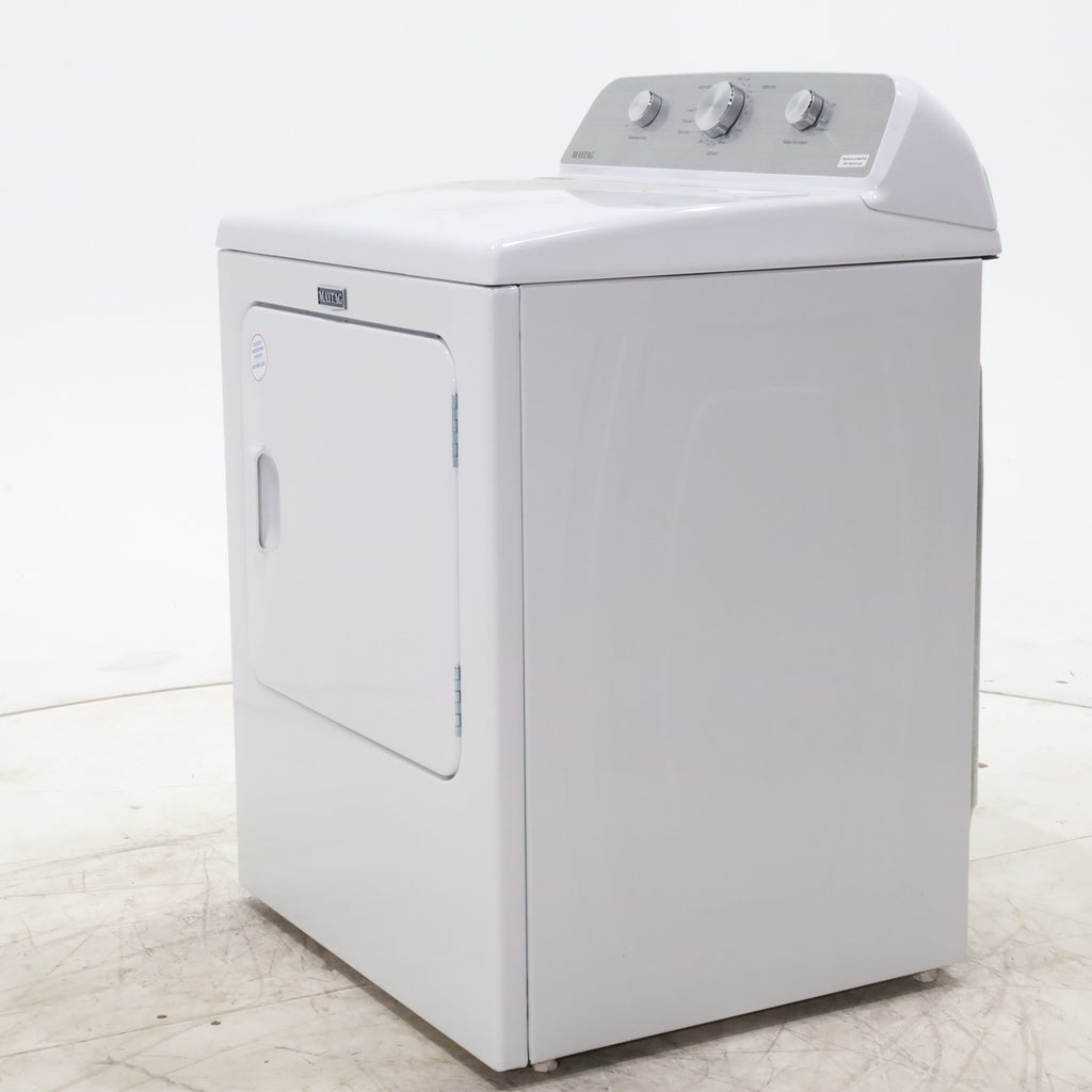 Pictures of Maytag 7.0 cu. ft. Electric Dryer with Reversible Door and Advanced Moisture Sensing- Scratch & Dent - Minor - Neu Appliance Outlet - Discount Appliance Outlet in Austin, Tx