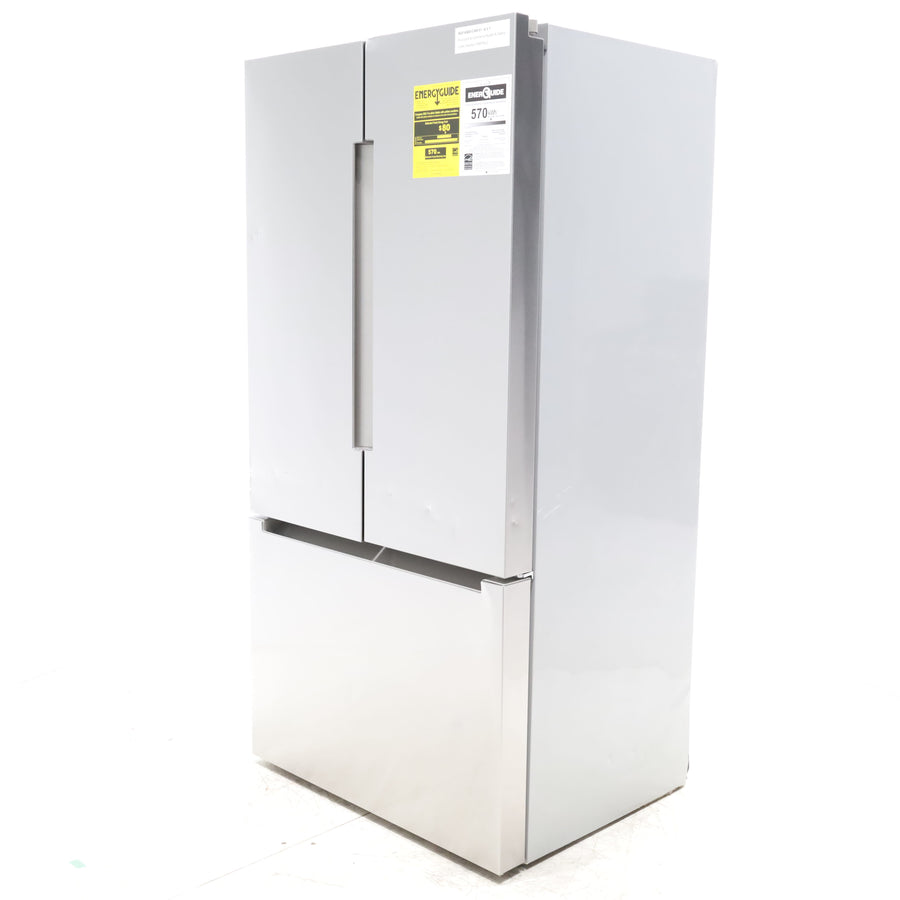 Bosch 800 Series Stainless Steel 36 inch Wide 20.8 cu. ft. Smart Counter Depth French Door Refrigerator with Internal Water and Ice - Scratch & Dent - Moderate