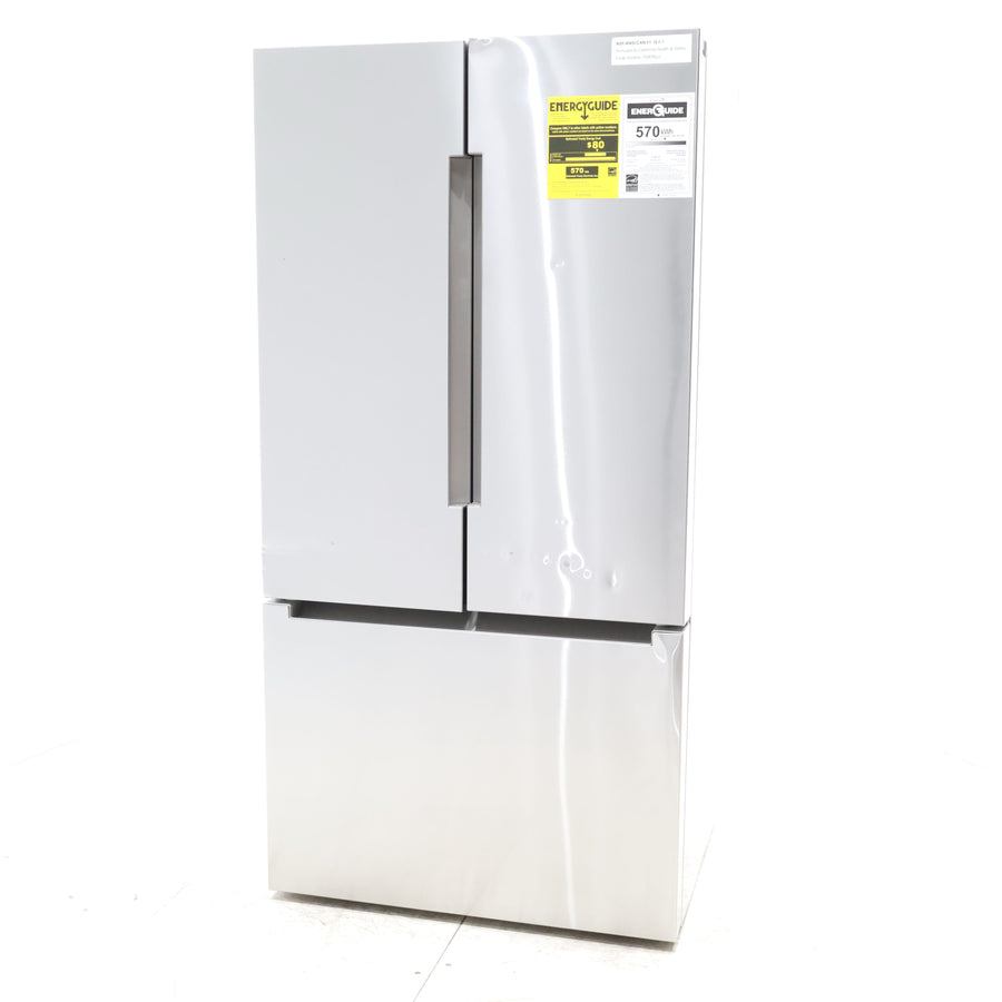 Bosch 800 Series Stainless Steel 36 inch Wide 20.8 cu. ft. Smart Counter Depth French Door Refrigerator with Internal Water and Ice - Scratch & Dent - Moderate