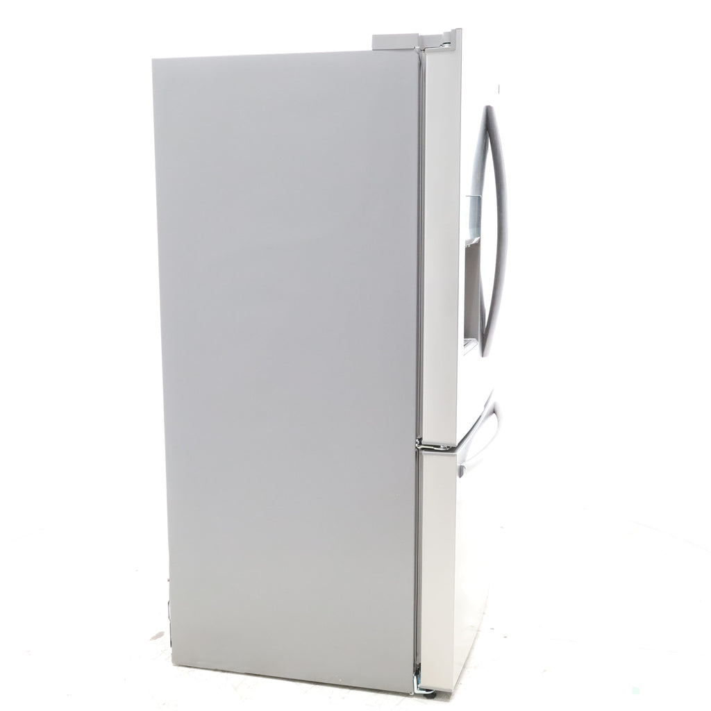 Pictures of Smudge-Proof Stainless Steel ENERGY STAR Frigidaire Gallery 27.8 cu. ft. 3 Door French Door Refrigerator with Dual Ice Maker- Scratch & Dent - Minor - Neu Appliance Outlet - Discount Appliance Outlet in Austin, Tx