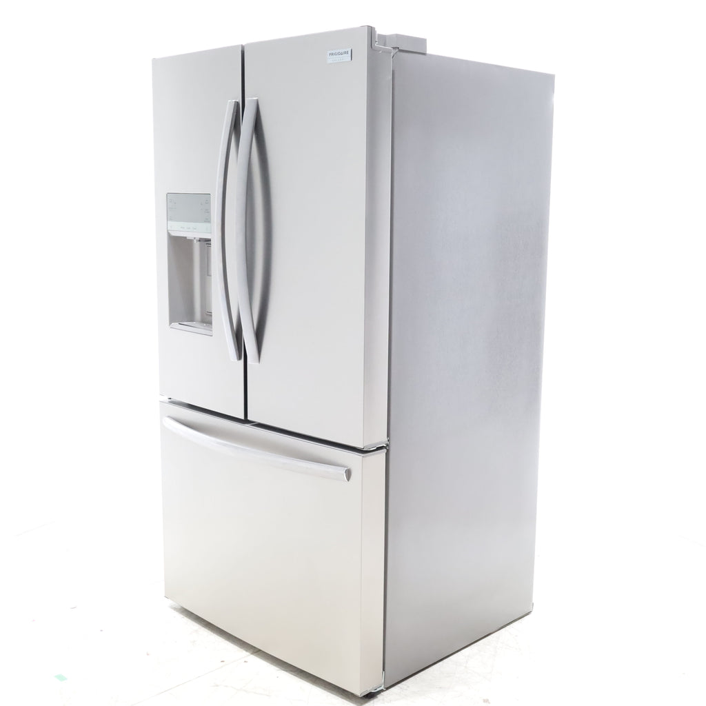 Pictures of Smudge-Proof Stainless Steel ENERGY STAR Frigidaire Gallery 27.8 cu. ft. 3 Door French Door Refrigerator with Dual Ice Maker- Scratch & Dent - Minor - Neu Appliance Outlet - Discount Appliance Outlet in Austin, Tx