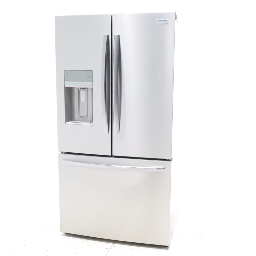 Pictures of Smudge-Proof Stainless Steel ENERGY STAR Frigidaire Gallery 27.8 cu. ft. 3 Door French Door Refrigerator with Dual Ice Maker- Scratch & Dent - Minor - Neu Appliance Outlet - Discount Appliance Outlet in Austin, Tx