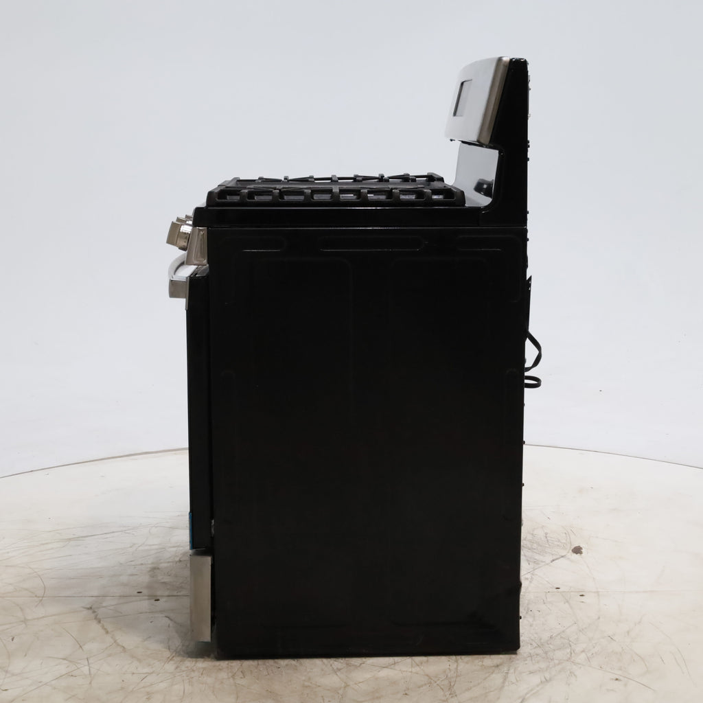 Pictures of Stainless Steel GE 5.0 cu. ft. Freestanding 5 Burner Gas Range with Cast-Iron Grates - Scratch & Dent - Minor - Neu Appliance Outlet - Discount Appliance Outlet in Austin, Tx