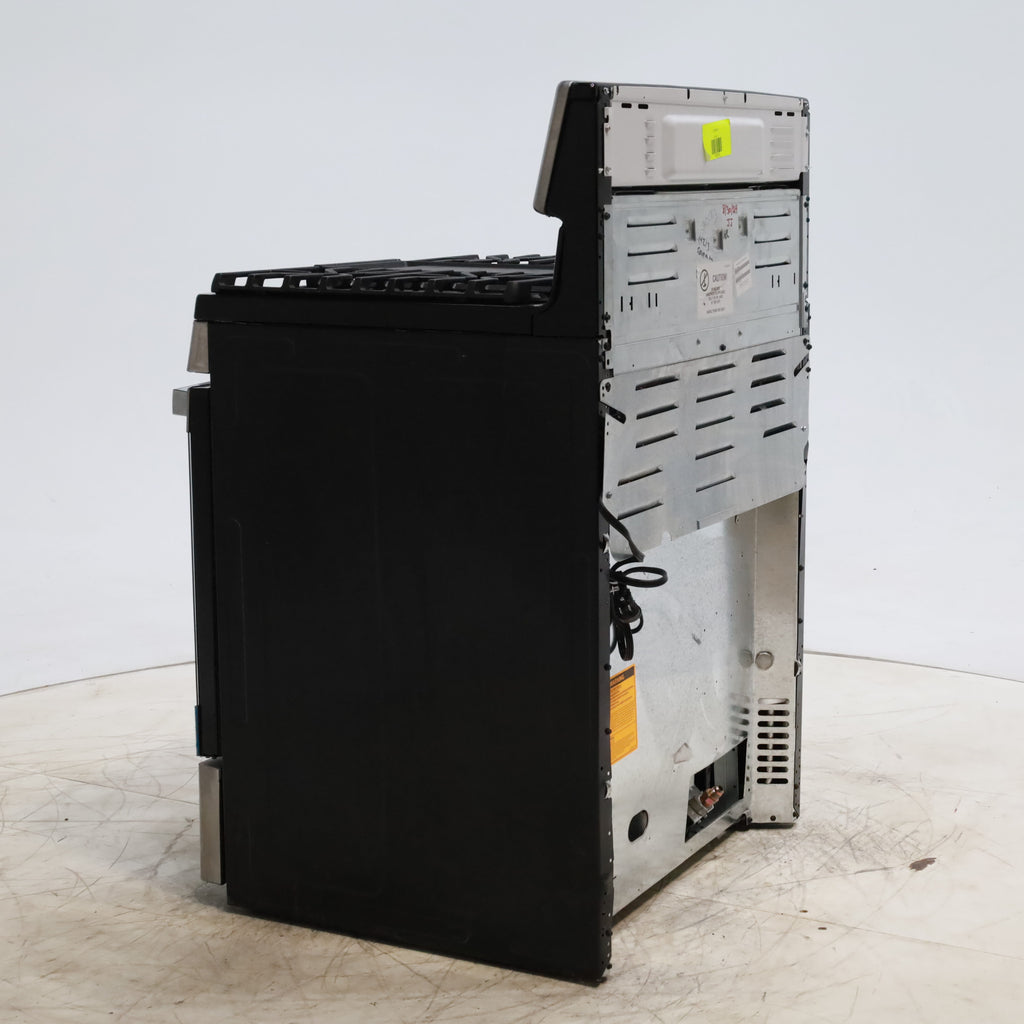 Pictures of Stainless Steel GE 5.0 cu. ft. Freestanding 5 Burner Gas Range with Cast-Iron Grates - Scratch & Dent - Minor - Neu Appliance Outlet - Discount Appliance Outlet in Austin, Tx