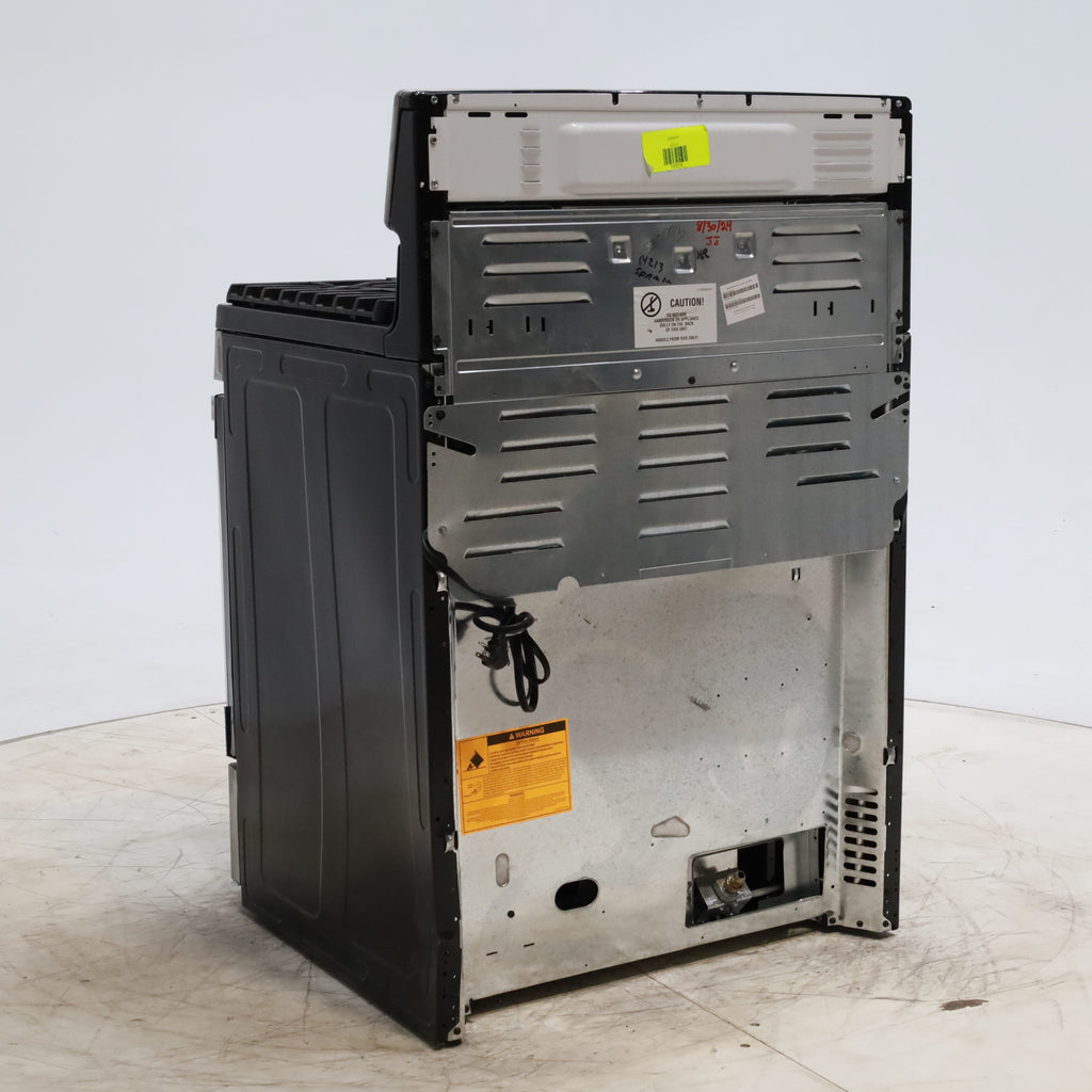 Pictures of Stainless Steel GE 5.0 cu. ft. Freestanding 5 Burner Gas Range with Cast-Iron Grates - Scratch & Dent - Minor - Neu Appliance Outlet - Discount Appliance Outlet in Austin, Tx