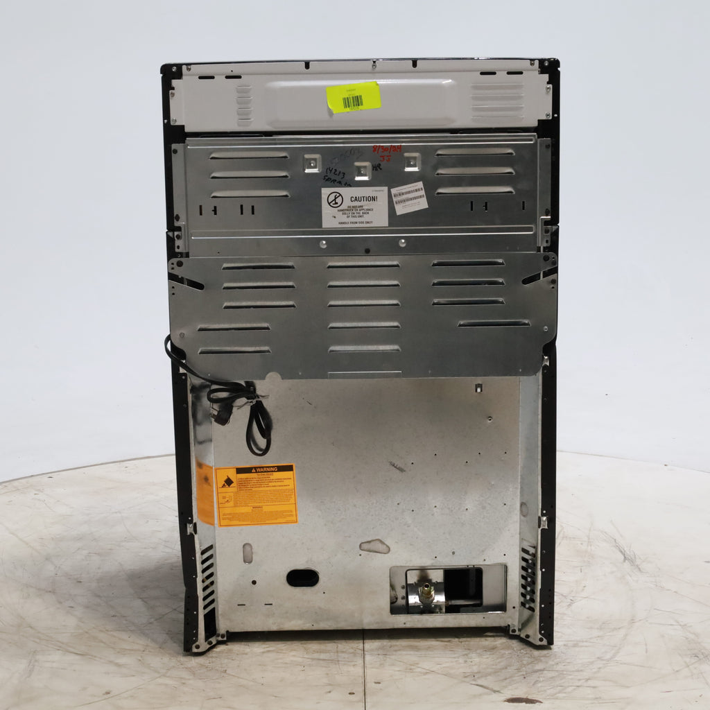 Pictures of Stainless Steel GE 5.0 cu. ft. Freestanding 5 Burner Gas Range with Cast-Iron Grates - Scratch & Dent - Minor - Neu Appliance Outlet - Discount Appliance Outlet in Austin, Tx