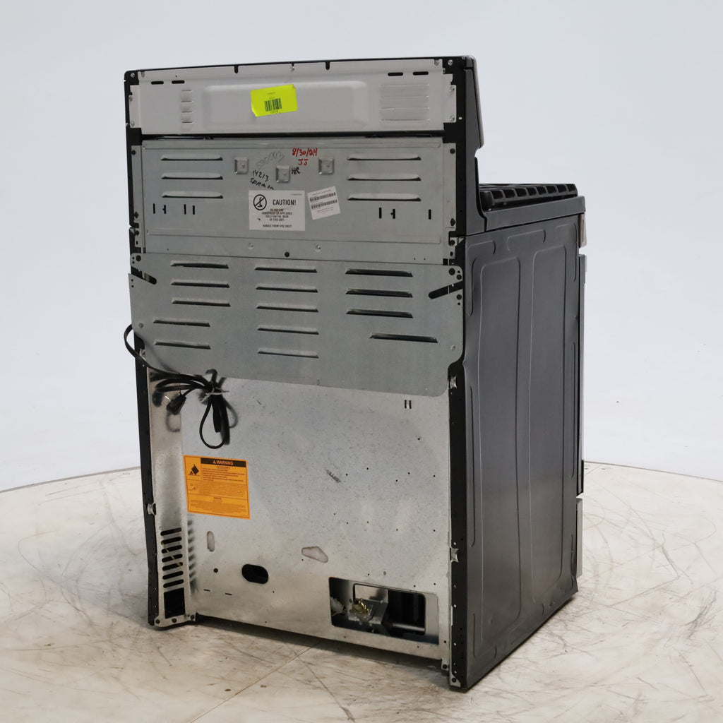 Pictures of Stainless Steel GE 5.0 cu. ft. Freestanding 5 Burner Gas Range with Cast-Iron Grates - Scratch & Dent - Minor - Neu Appliance Outlet - Discount Appliance Outlet in Austin, Tx