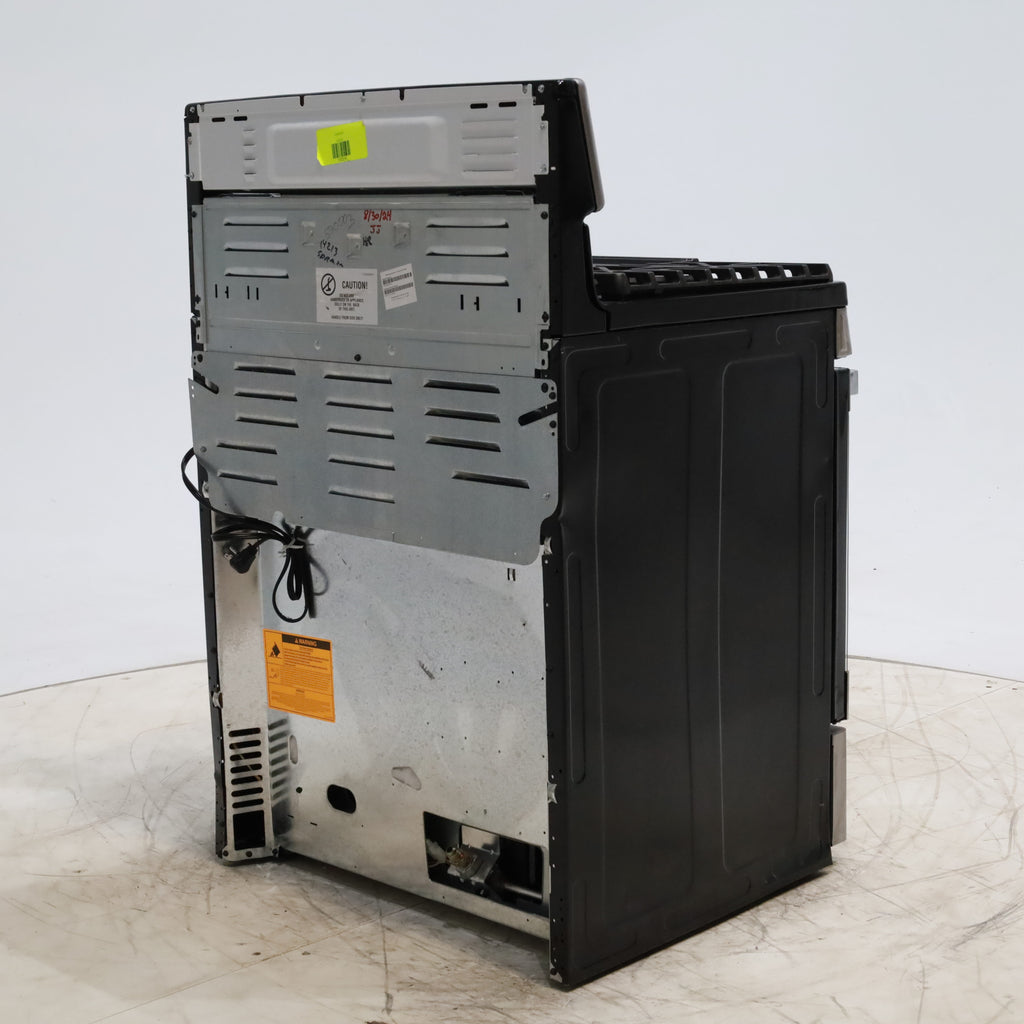 Pictures of Stainless Steel GE 5.0 cu. ft. Freestanding 5 Burner Gas Range with Cast-Iron Grates - Scratch & Dent - Minor - Neu Appliance Outlet - Discount Appliance Outlet in Austin, Tx