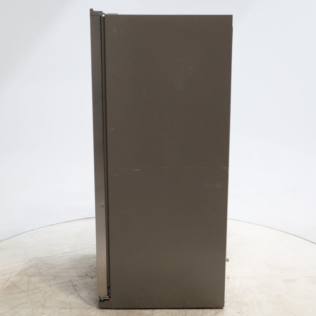 Pictures of 33 in. Wide Fingerprint-Resistant Stainless Steel Whirlpool 21.4 cu. ft. Side by Side Refrigerator with In Door Ice and Water Dispenser - Scratch & Dent - Minor - Neu Appliance Outlet - Discount Appliance Outlet in Austin, Tx