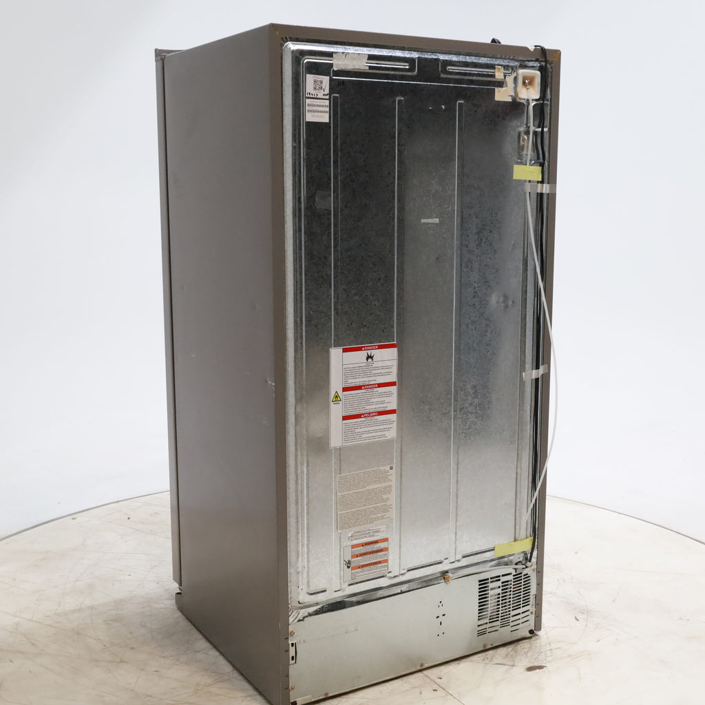 Pictures of 33 in. Wide Fingerprint-Resistant Stainless Steel Whirlpool 21.4 cu. ft. Side by Side Refrigerator with In Door Ice and Water Dispenser - Scratch & Dent - Minor - Neu Appliance Outlet - Discount Appliance Outlet in Austin, Tx