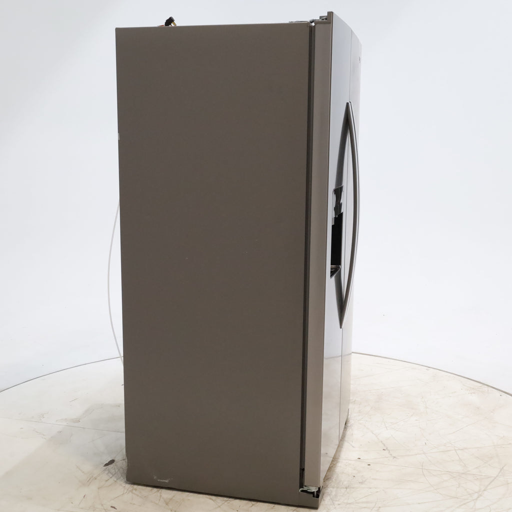 Pictures of 33 in. Wide Fingerprint-Resistant Stainless Steel Whirlpool 21.4 cu. ft. Side by Side Refrigerator with In Door Ice and Water Dispenser - Scratch & Dent - Minor - Neu Appliance Outlet - Discount Appliance Outlet in Austin, Tx