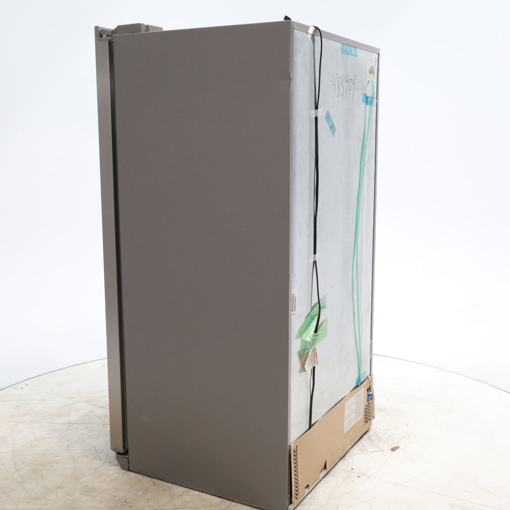 Pictures of Smudge-Proof Stainless Steel ENERGY STAR Frigidaire Gallery 25.6 cu. ft. Side by Side Refrigerator with External Water and Ice Dispenser - Certified Refurbished - Neu Appliance Outlet - Discount Appliance Outlet in Austin, Tx