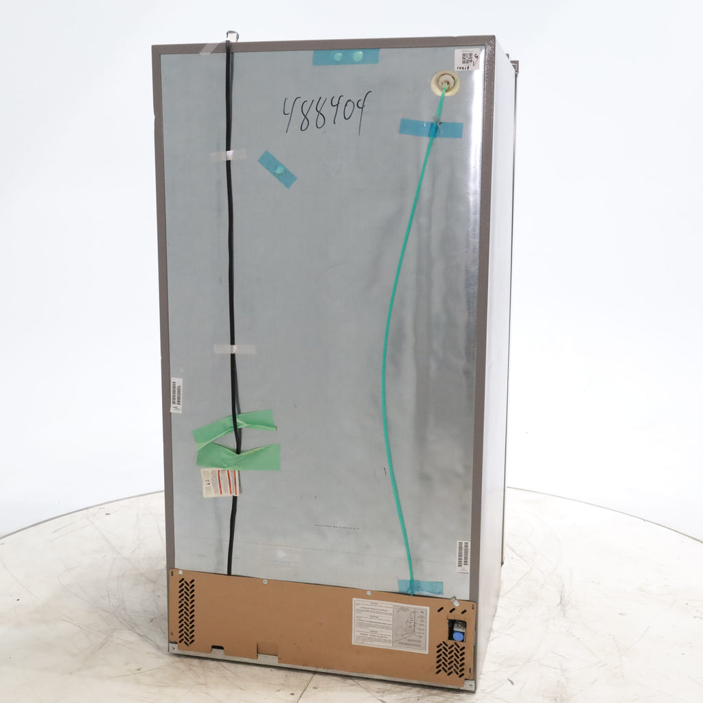 Pictures of Smudge-Proof Stainless Steel ENERGY STAR Frigidaire Gallery 25.6 cu. ft. Side by Side Refrigerator with External Water and Ice Dispenser - Certified Refurbished - Neu Appliance Outlet - Discount Appliance Outlet in Austin, Tx