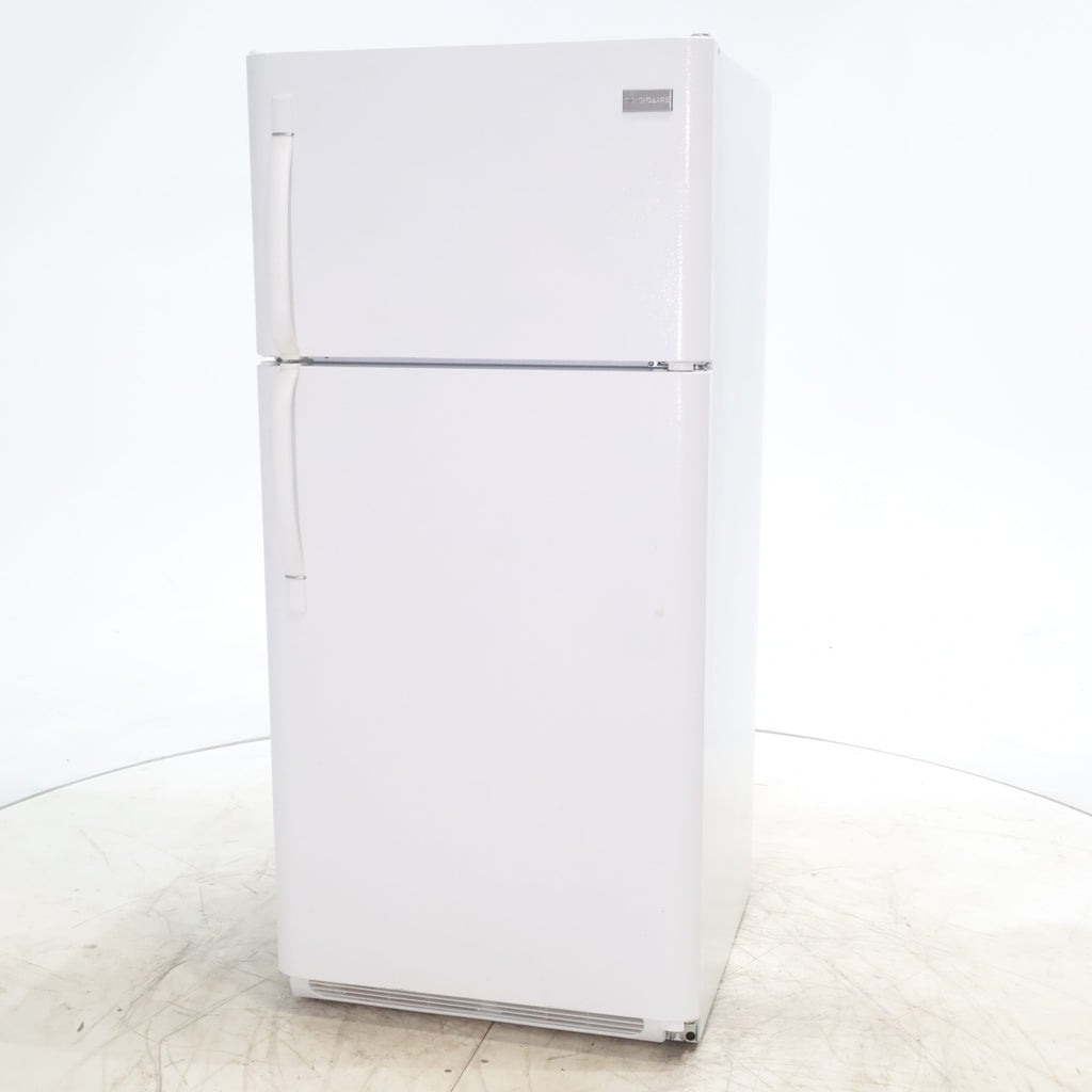 Pictures of 30" Wide Frigidaire White 18.3 Cu Ft Top Freezer Refrigerator with Adjustable Shelving - Certified Refurbished - Neu Appliance Outlet - Discount Appliance Outlet in Austin, Tx