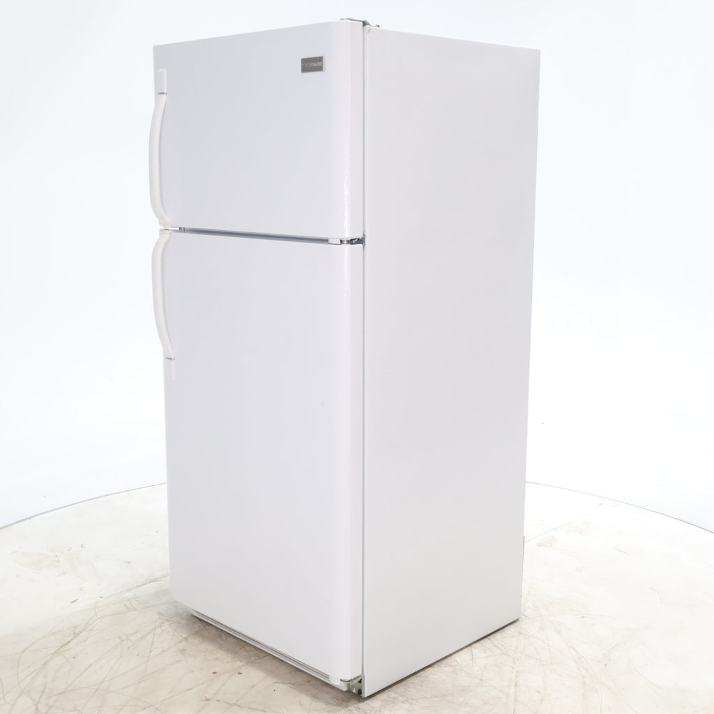 Pictures of 30" Wide Frigidaire White 18.3 Cu Ft Top Freezer Refrigerator with Adjustable Shelving - Certified Refurbished - Neu Appliance Outlet - Discount Appliance Outlet in Austin, Tx