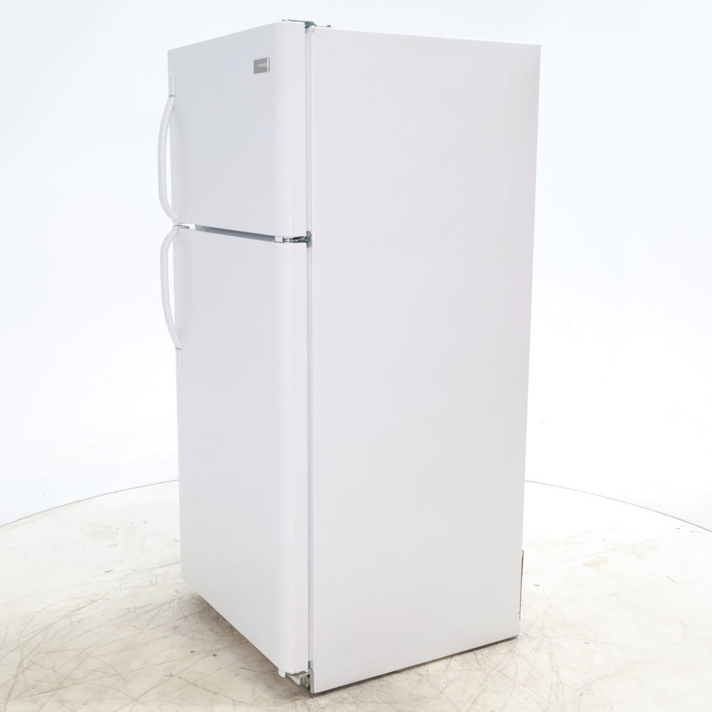Pictures of 30" Wide Frigidaire White 18.3 Cu Ft Top Freezer Refrigerator with Adjustable Shelving - Certified Refurbished - Neu Appliance Outlet - Discount Appliance Outlet in Austin, Tx