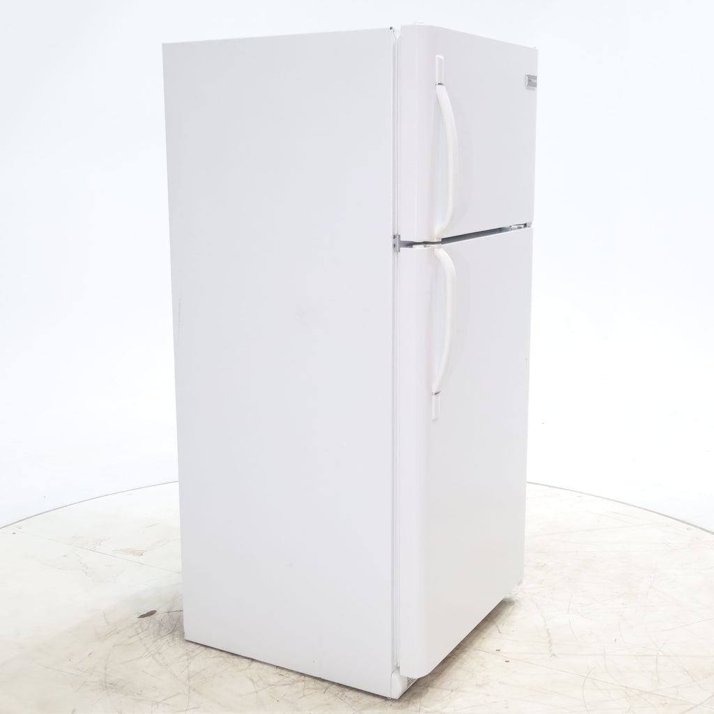Pictures of 30" Wide Frigidaire White 18.3 Cu Ft Top Freezer Refrigerator with Adjustable Shelving - Certified Refurbished - Neu Appliance Outlet - Discount Appliance Outlet in Austin, Tx