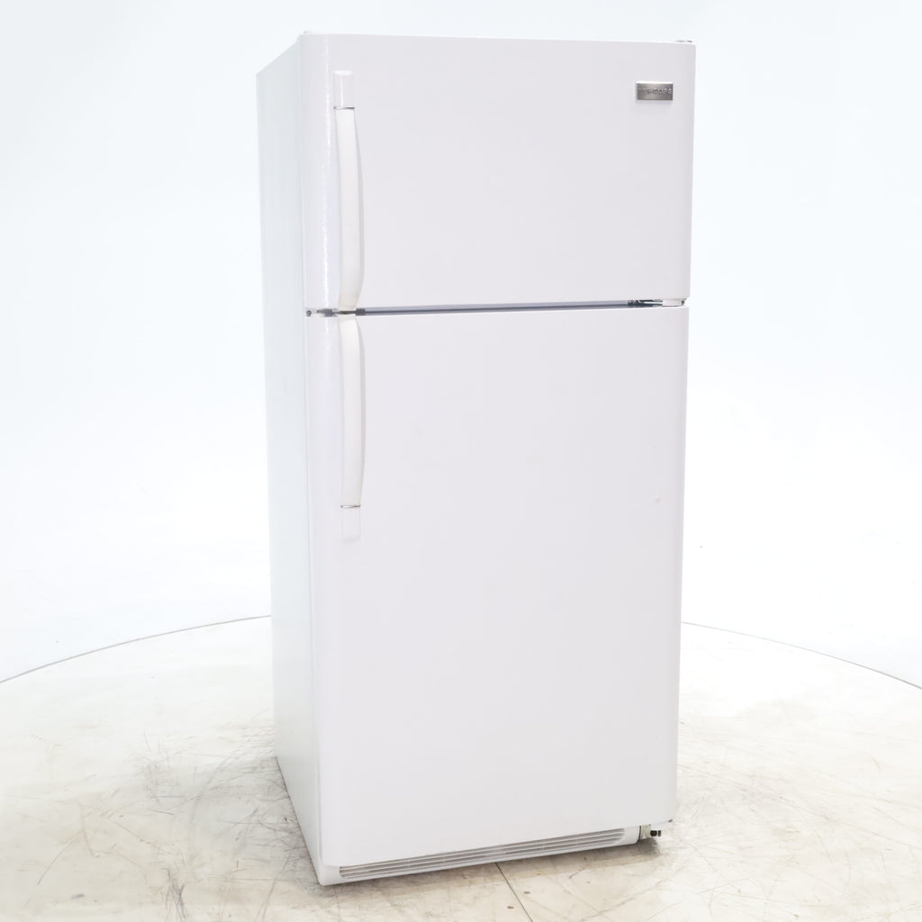 Pictures of 30" Wide Frigidaire White 18.3 Cu Ft Top Freezer Refrigerator with Adjustable Shelving - Certified Refurbished - Neu Appliance Outlet - Discount Appliance Outlet in Austin, Tx