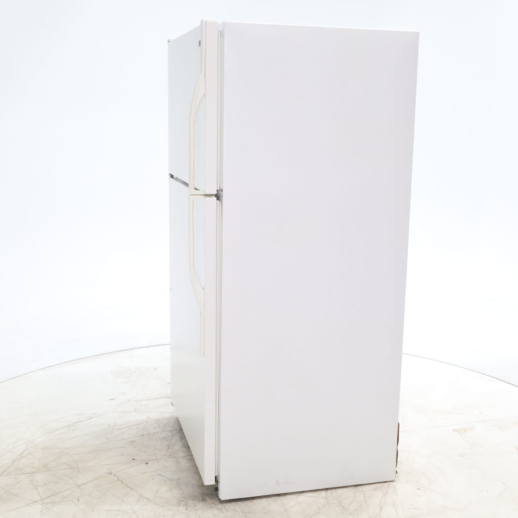 Pictures of 33" Wide Maytag White 20.9 cu ft Top Freezer Refrigerator with Adjustable Shelving and Icemaker - Certified Refurbished - Neu Appliance Outlet - Discount Appliance Outlet in Austin, Tx