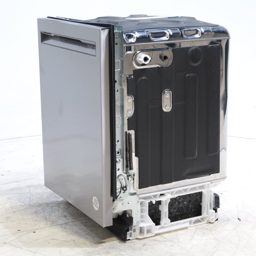 Pictures of 24 in. KitchenAid PrintShield ENERGY STAR Stainless Steel Built-In Front Control Tall Tub 39 dBA Dishwasher with Stainless Steel Tub - Scratch & Dent - Minor - Neu Appliance Outlet - Discount Appliance Outlet in Austin, Tx