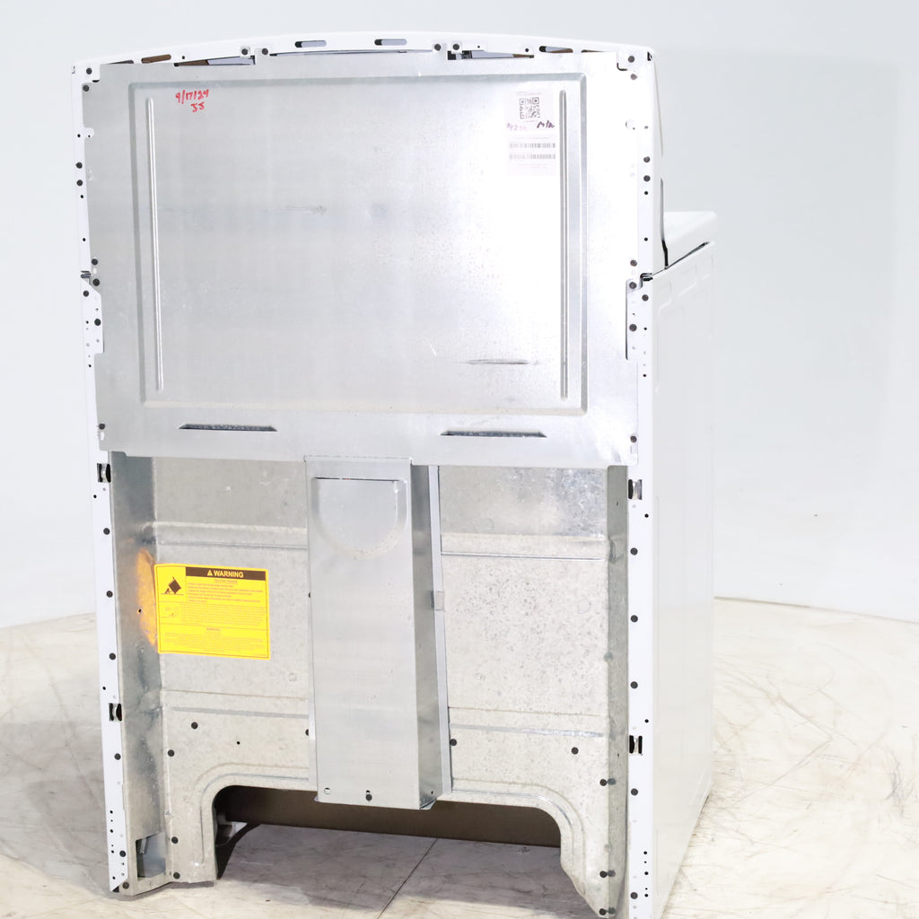 Pictures of White GE 5.0 cu. ft. Freestanding 4 Heating Element Electric Range with Dual Element Baking - Scratch & Dent - Minor - Neu Appliance Outlet - Discount Appliance Outlet in Austin, Tx